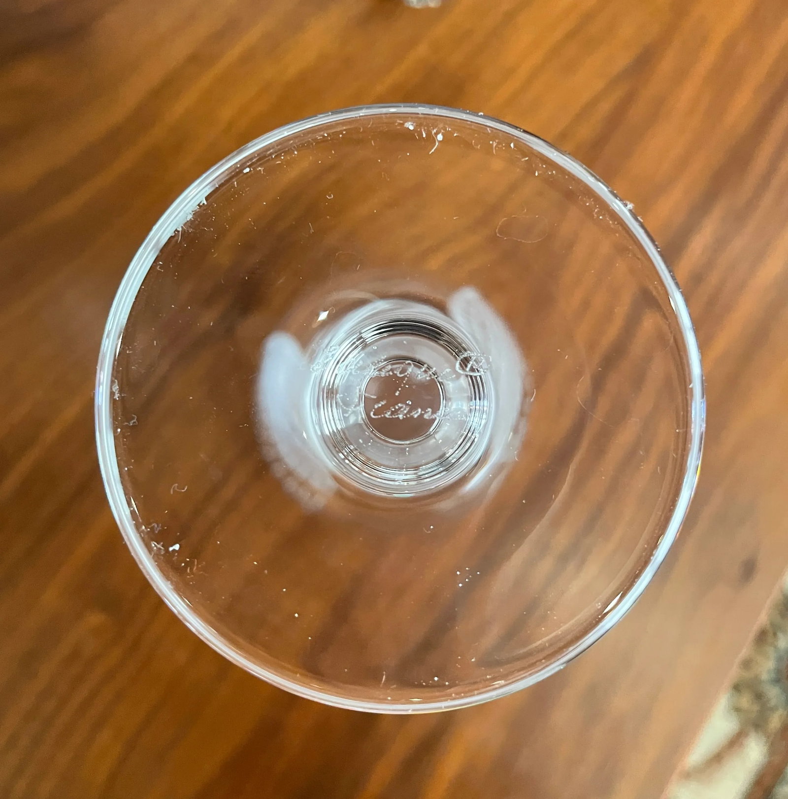 1950s Lalique Ange Champagne Flutes - Set of 9 - 4