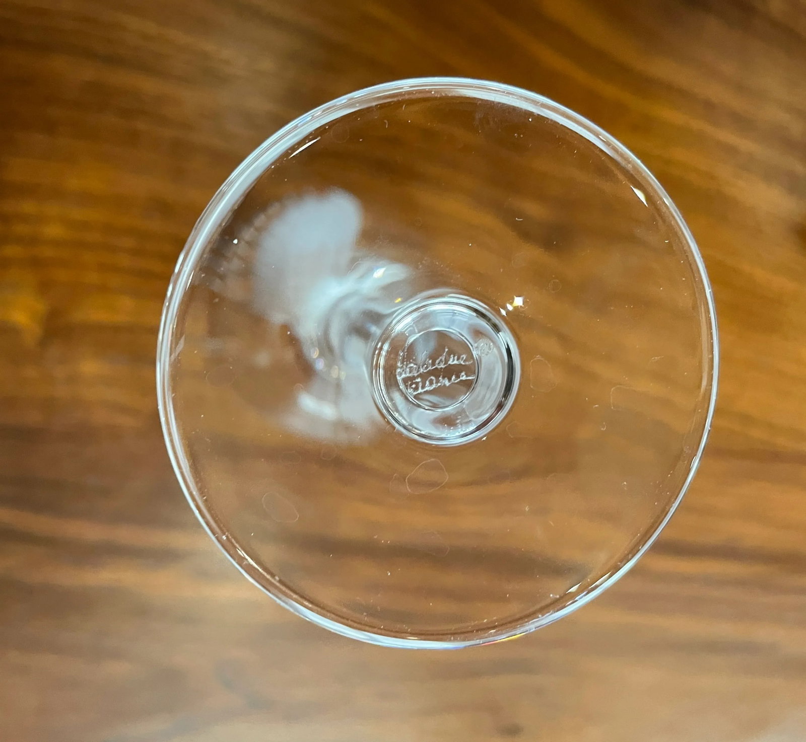 1950s Lalique Ange Champagne Flutes - Set of 9 - 6