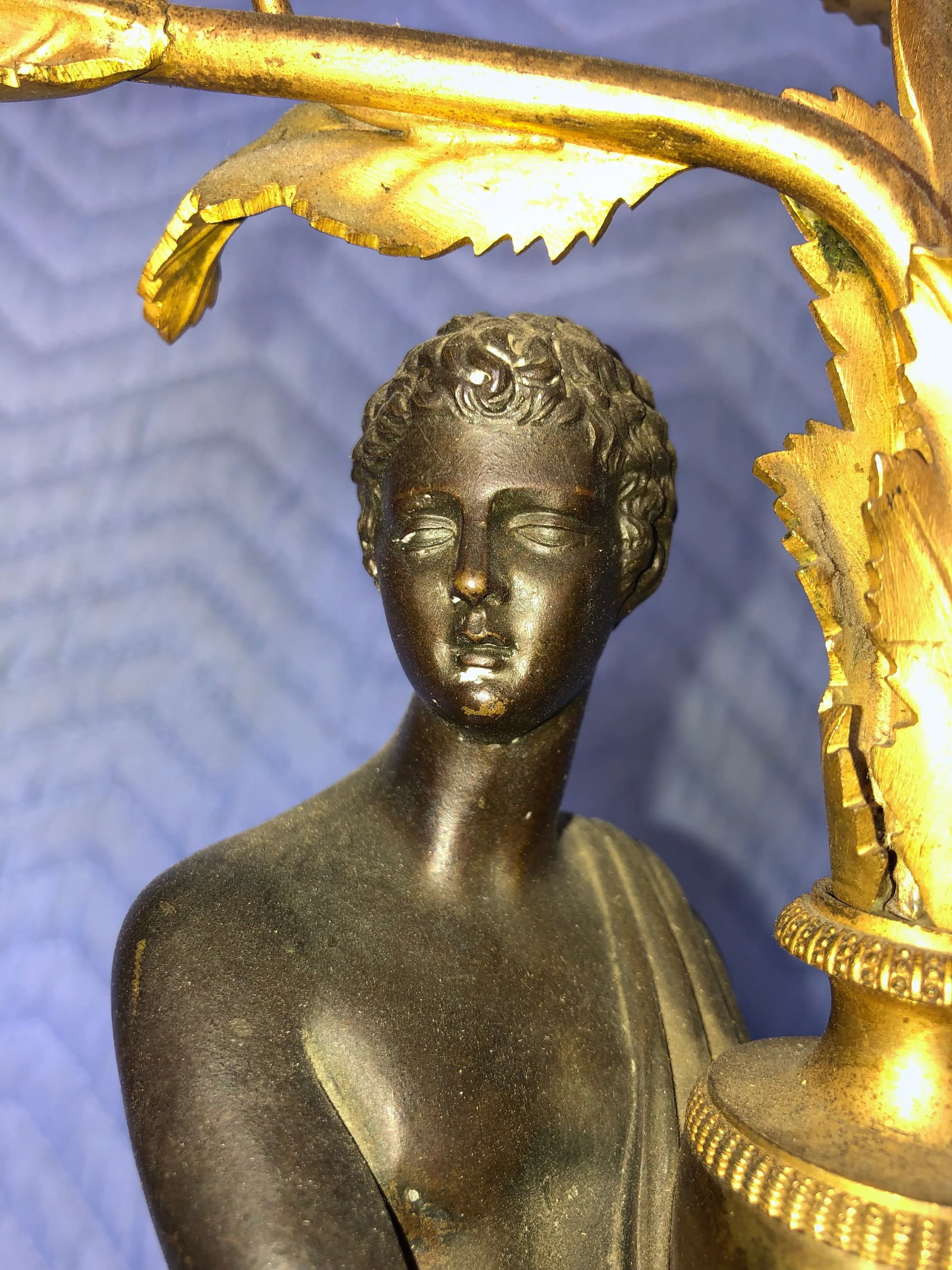 Early 20th Century French Bronze Torcheires - a Pair - 12