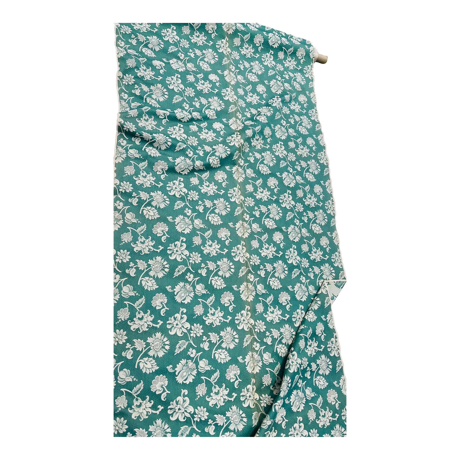 1940s Vintage Woven Fabric 10 Yards: Beautiful vintage hard to find fabric. Vibrant definition in detail. Very stunning and in pristine condition. Condition: Alterations: Original Condition Unaltered Imperfections: Some Imperfections