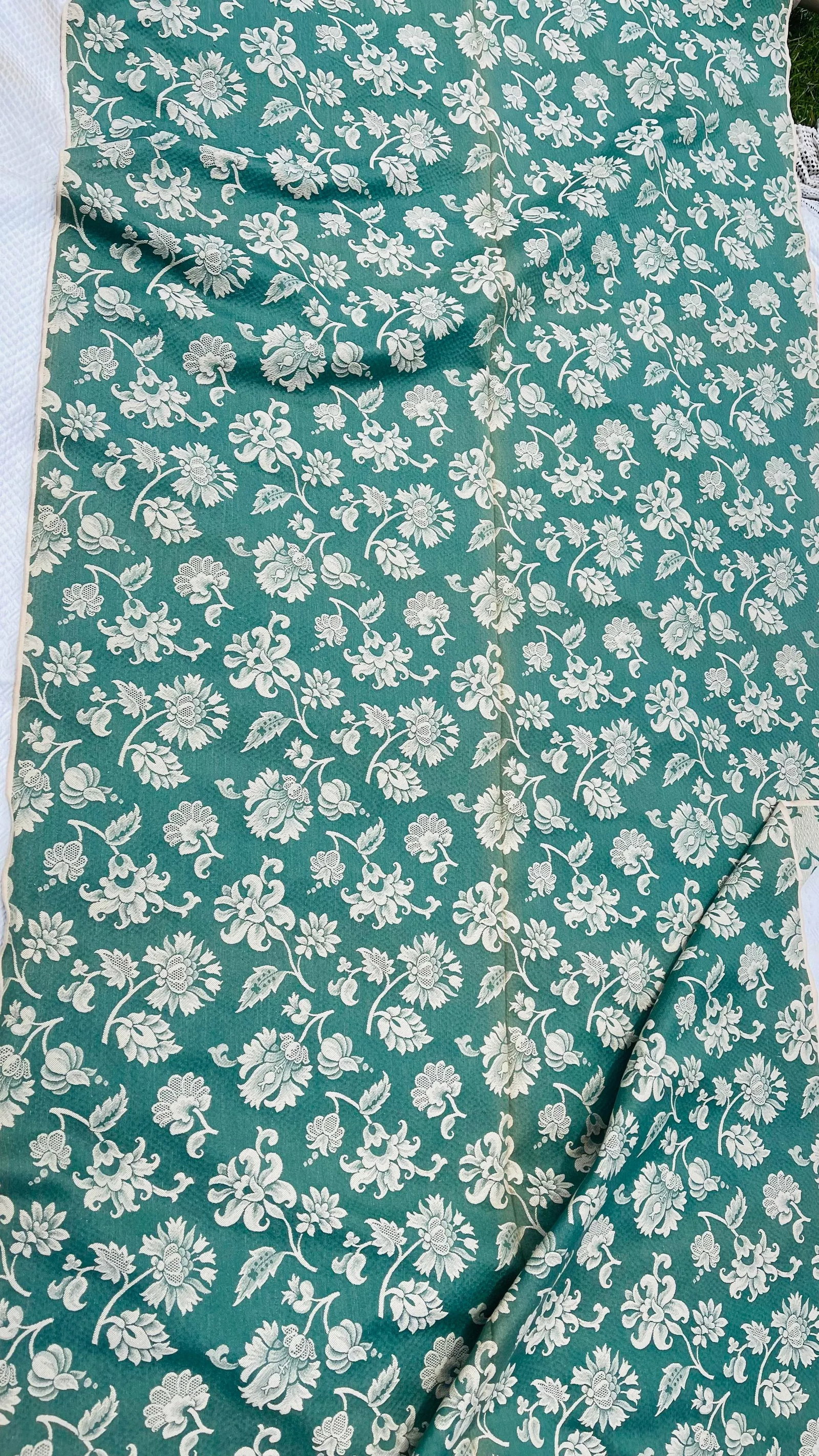 1940s Vintage Woven Fabric 10 Yards - 4