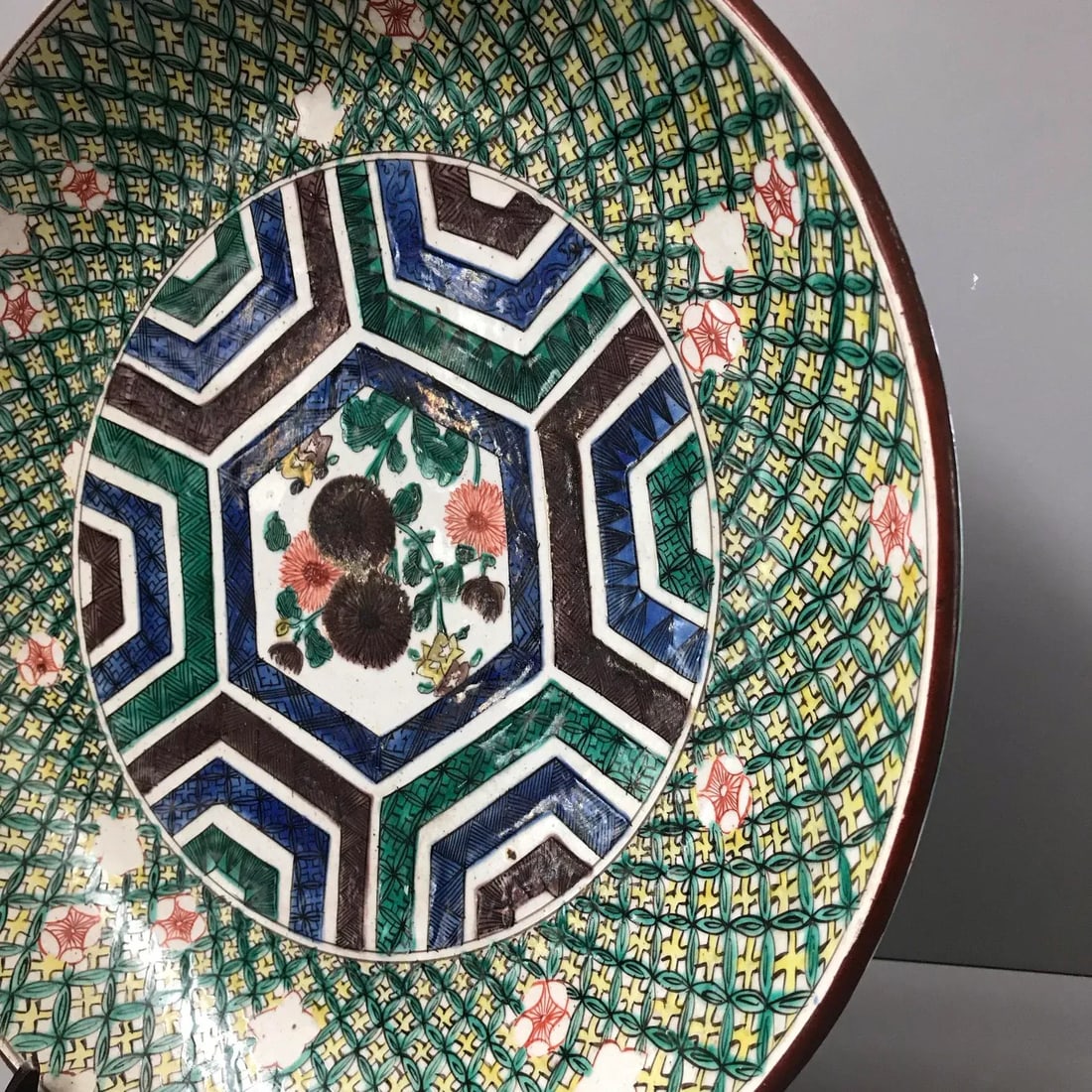 Late 19th Century Kutani Charger in the Yoshidara Style - 2
