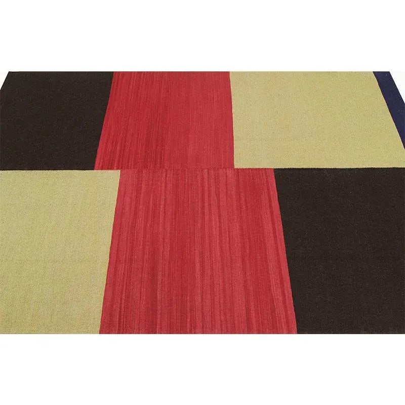 Handwoven Flatweave Scandinavian Style Persian Kilim Area Rug 4'5'' X 6'3'' - 6