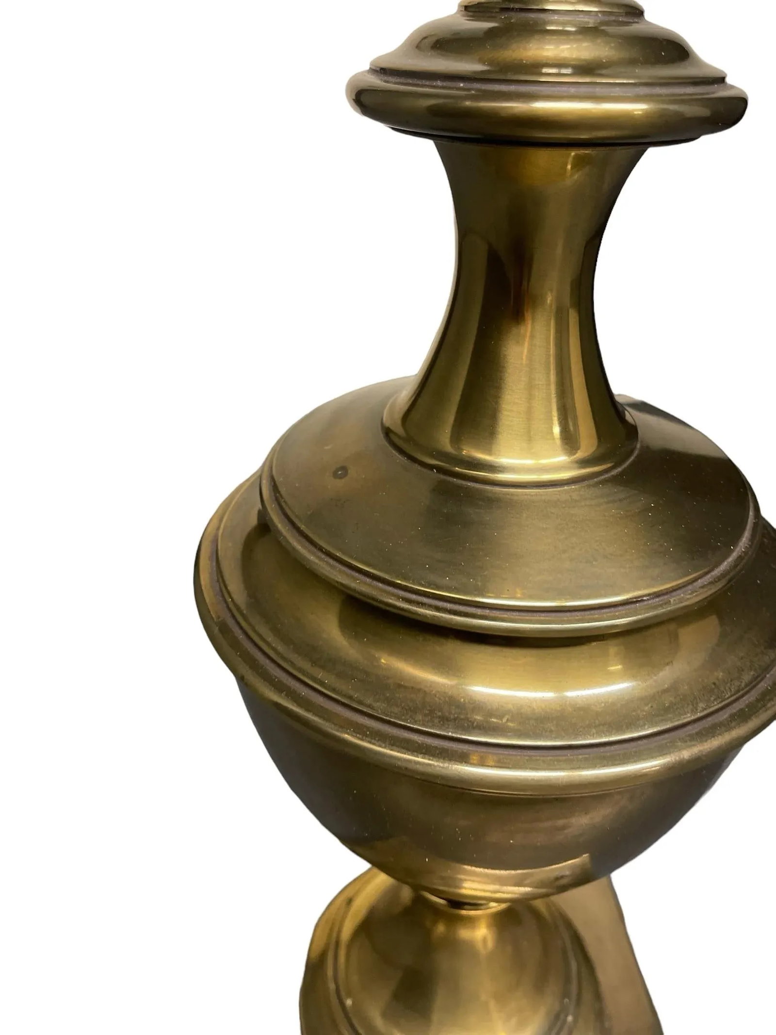 Mid-Century Modern Stiffel Brass Hollywood Regency Urn/Trophy Table Lamp - 11
