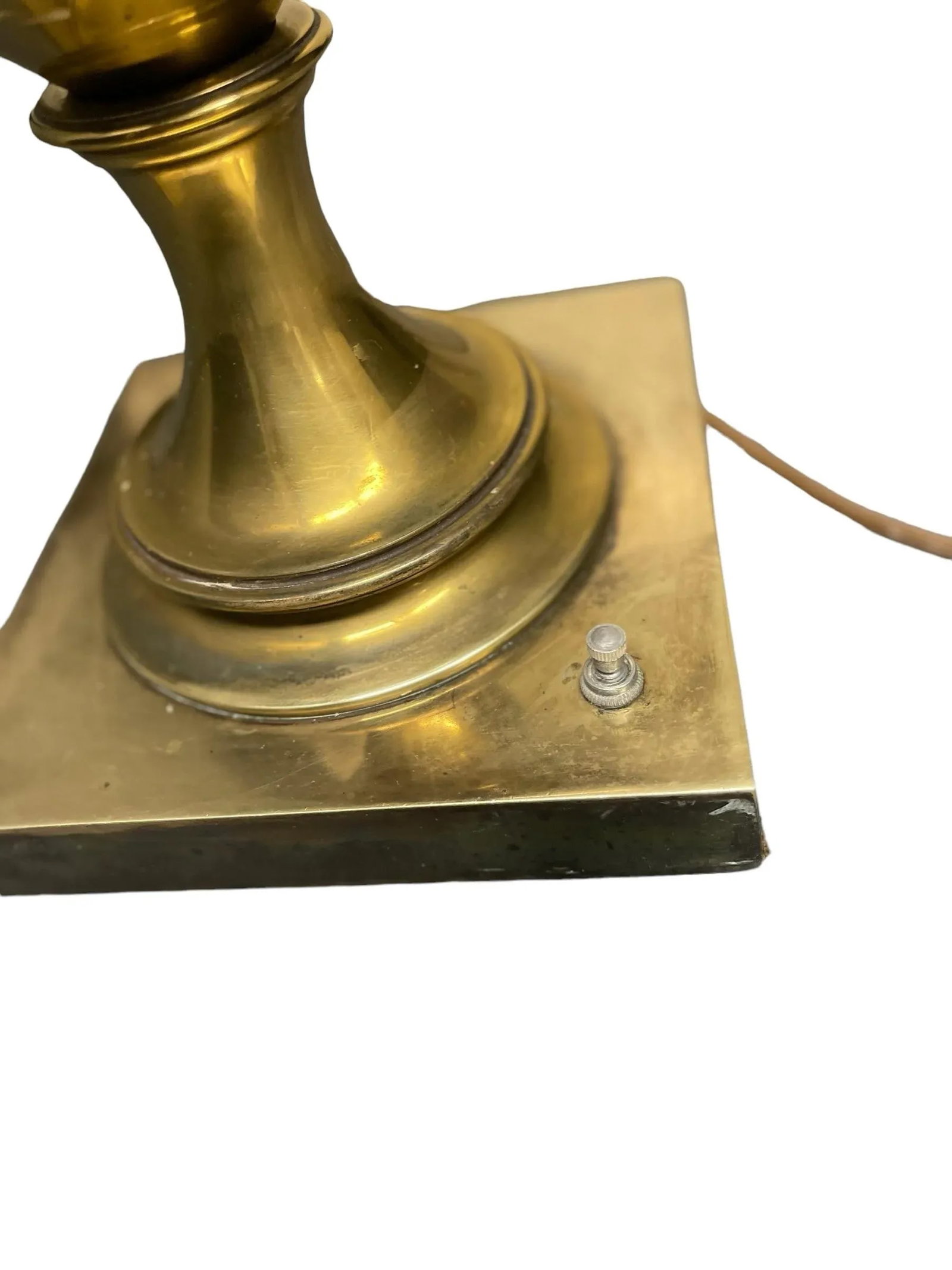 Mid-Century Modern Stiffel Brass Hollywood Regency Urn/Trophy Table Lamp - 12