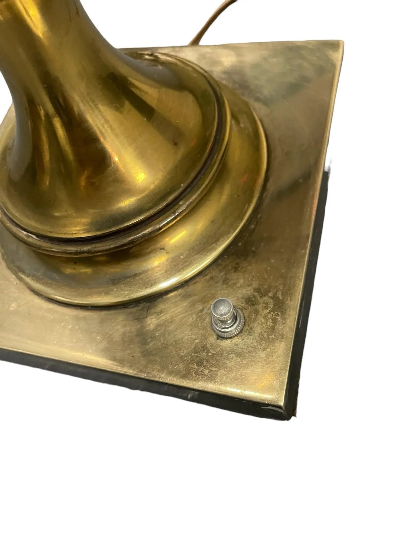 Mid-Century Modern Stiffel Brass Hollywood Regency Urn/Trophy Table Lamp - 7