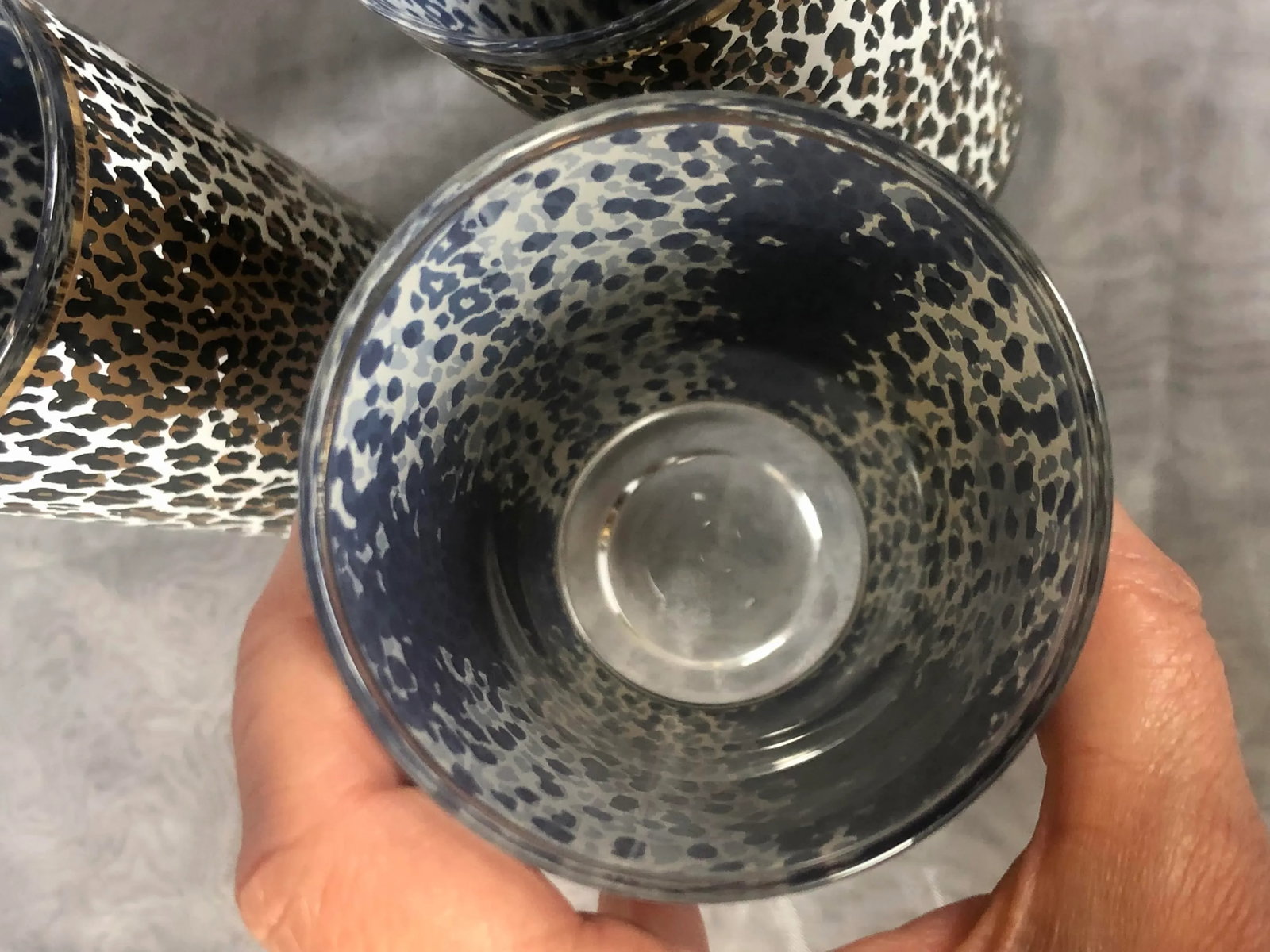 Vintage Culver High Ball Cocktail Glassware Set of 4 - 8