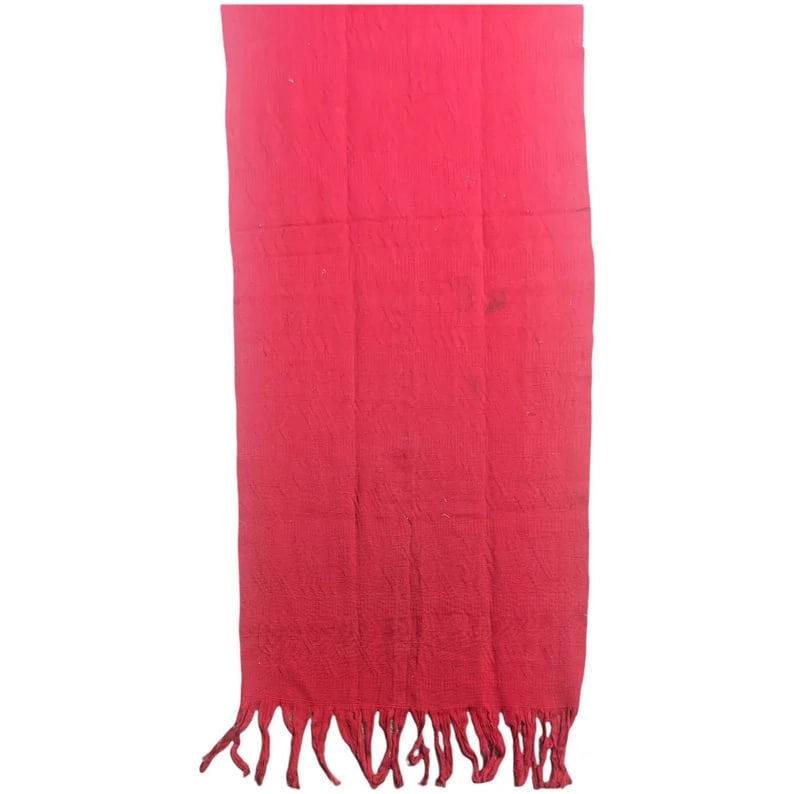 Vintage Hand-Embroidered Guatemalan Textile Throw - 7
