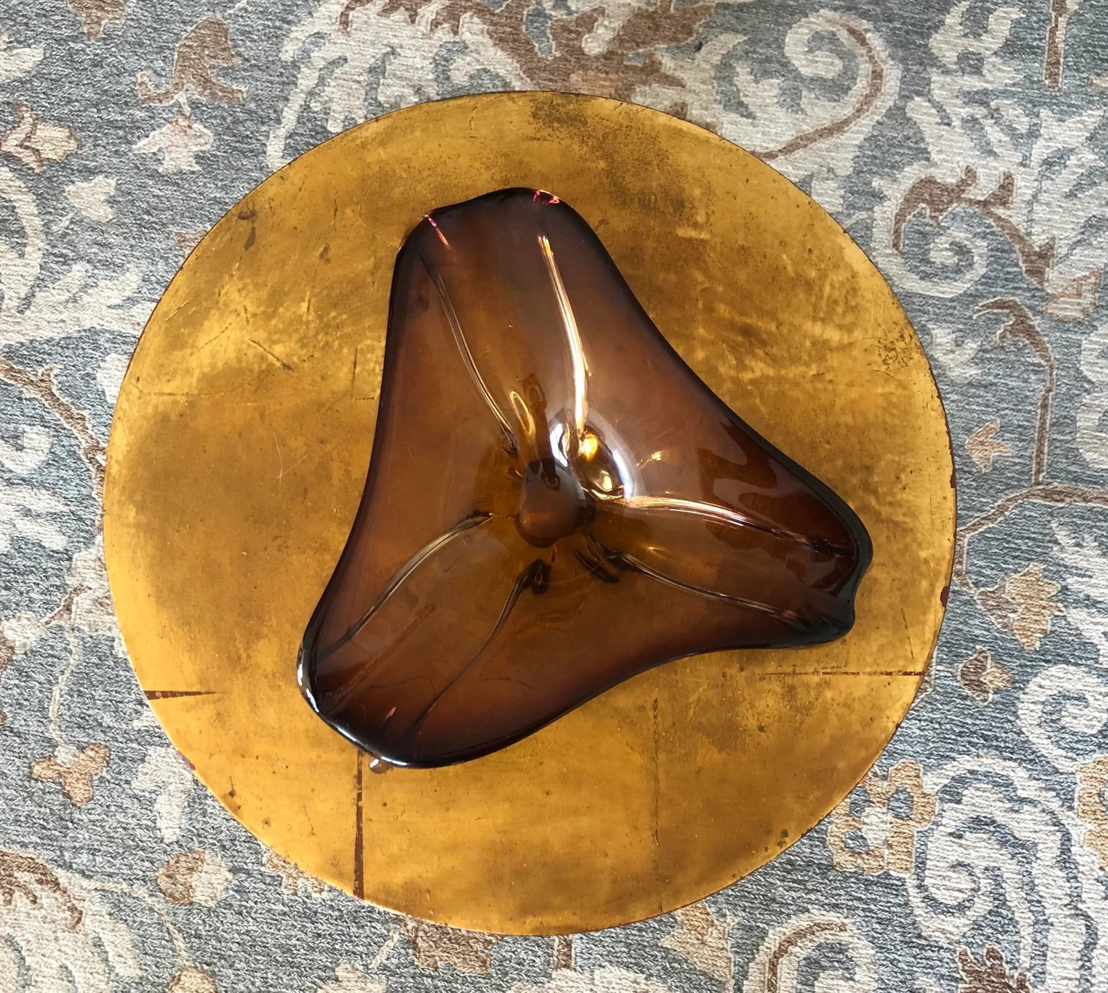 Mid Century Modern Art Glass Bowl - 11