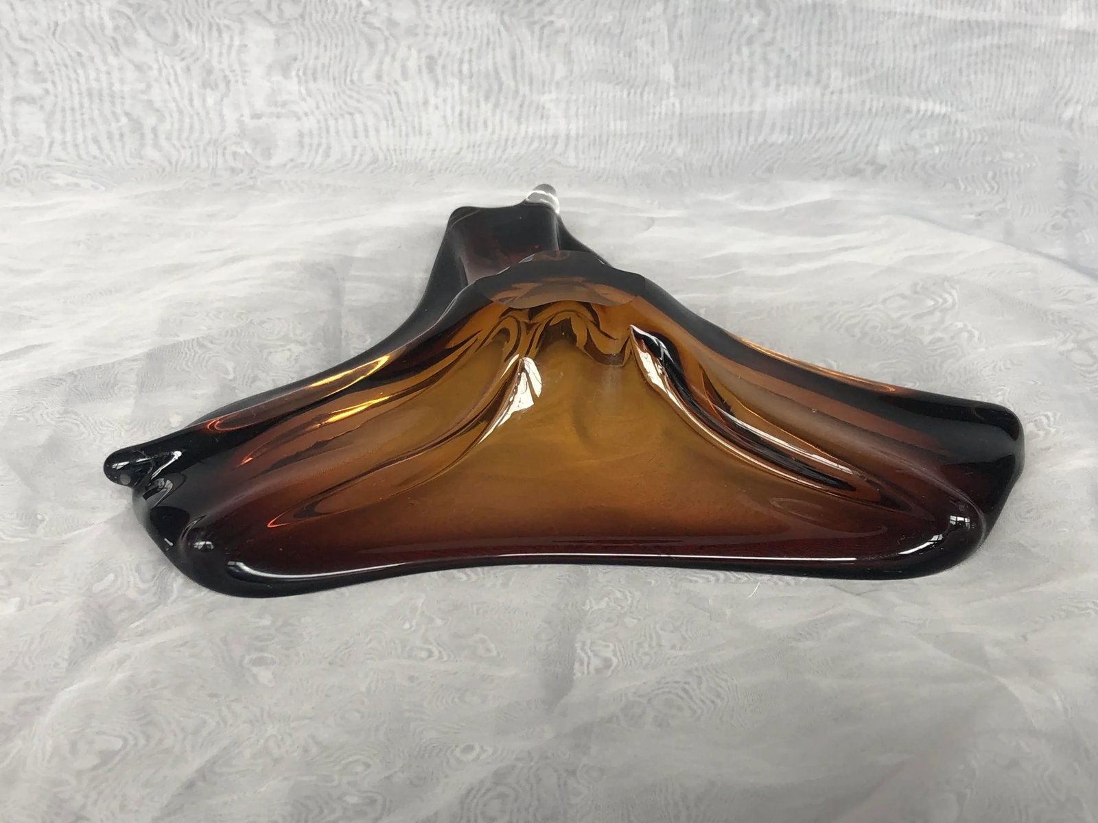 Mid Century Modern Art Glass Bowl - 8