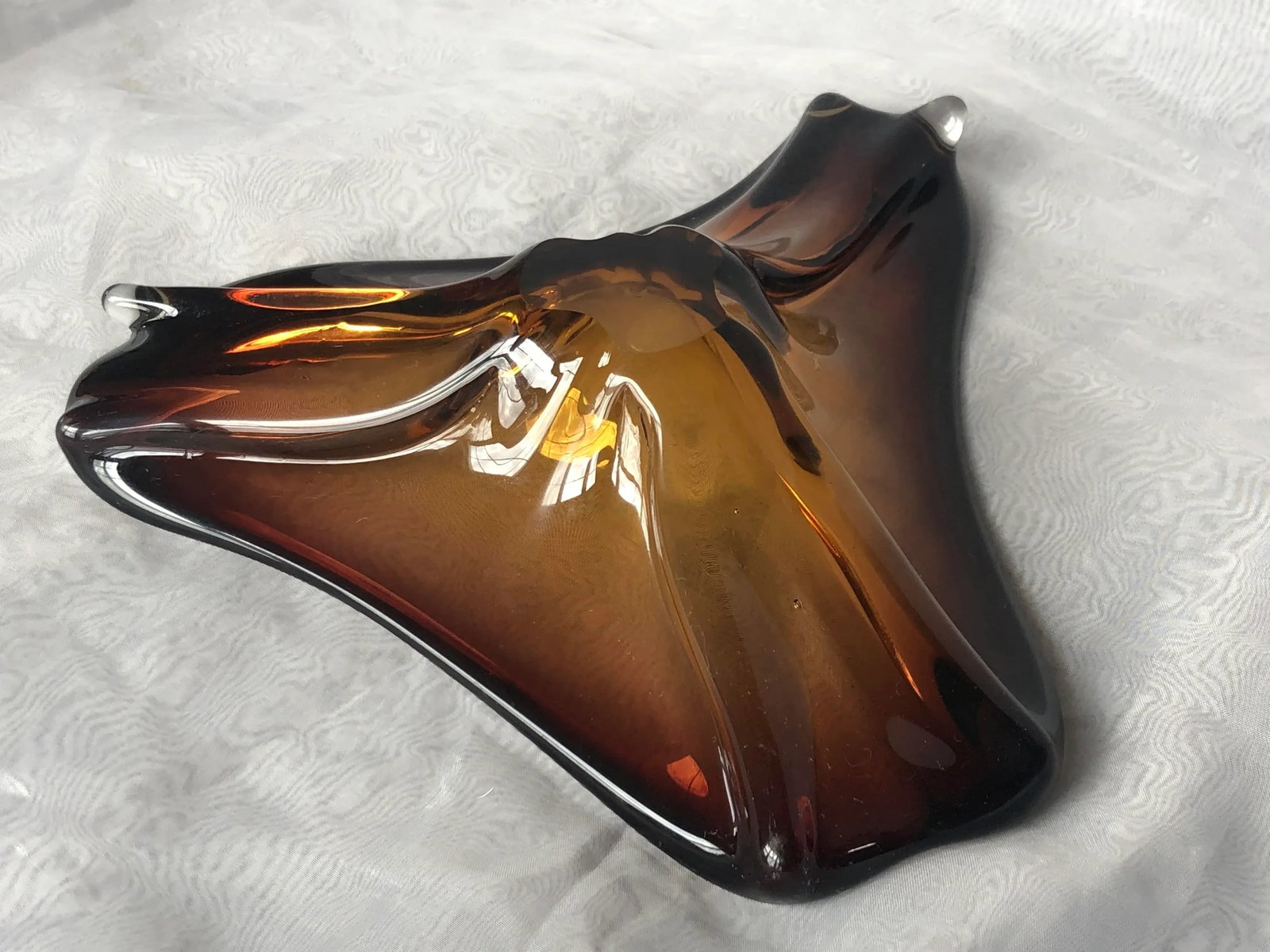 Mid Century Modern Art Glass Bowl - 9