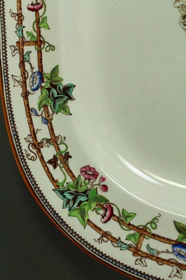 19th Century Copeland Spode Armorial Platter With London Goldsmiths Coat of Arms - 6