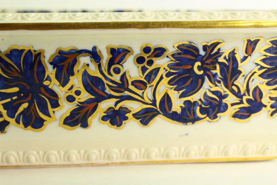 1885-1886 W. T. Copeland & Sons, Imari With Bird Square Bowl Serving Dish - 10