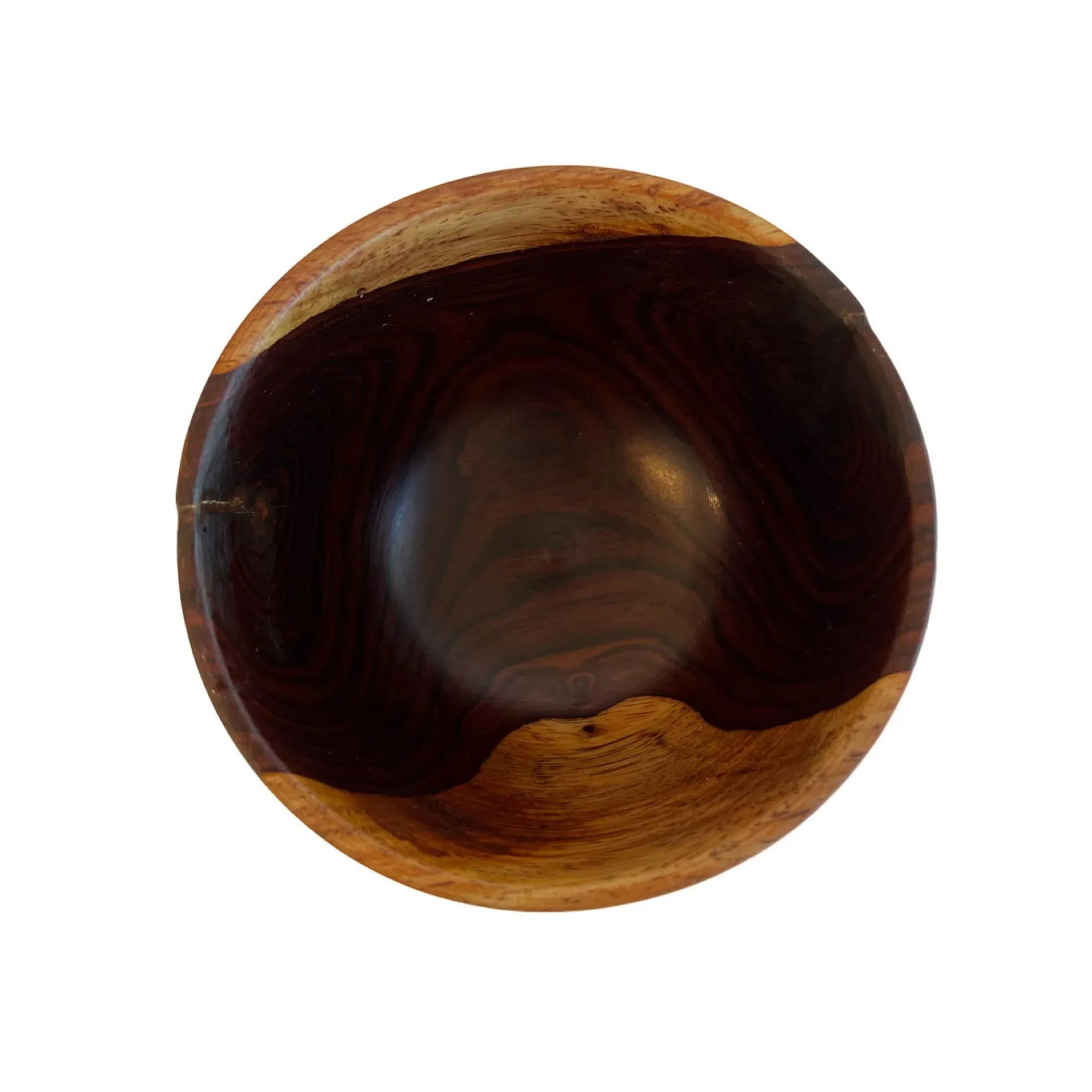 Set of 4 Hand Turned Wooden Bowls - 10