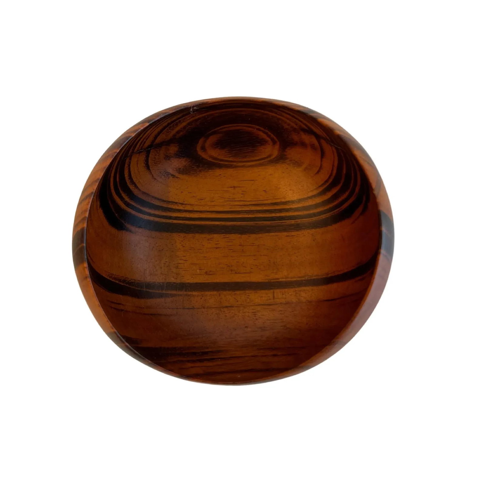 Set of 4 Hand Turned Wooden Bowls - 5