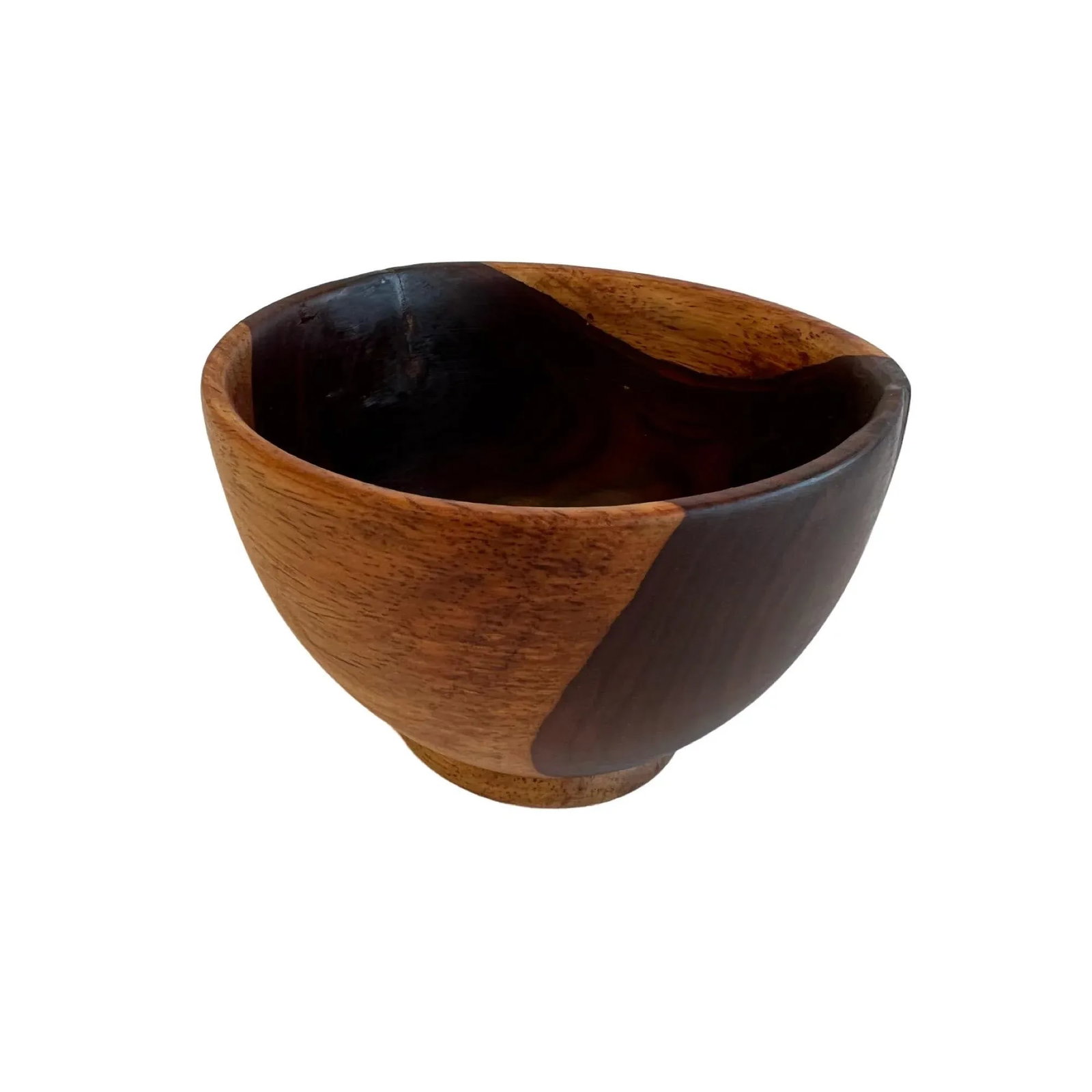 Set of 4 Hand Turned Wooden Bowls - 9