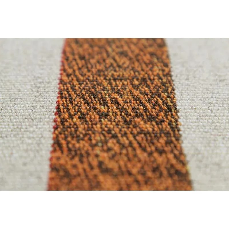 Handwoven Scandinavian Style Persian Kilim Area Rug - 6'5'' X 7'4'' - 5
