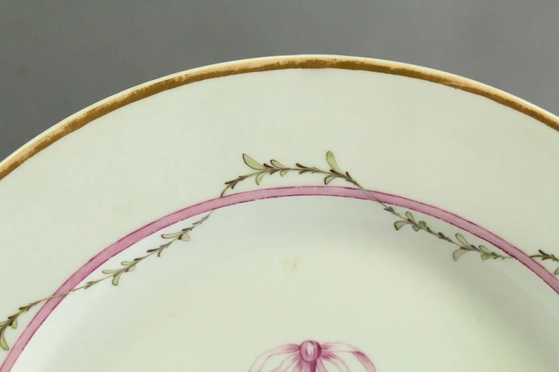 1770-1780 Furstenberg Porcelain Plates, Hercules & Sappho - Set of 2 - 6