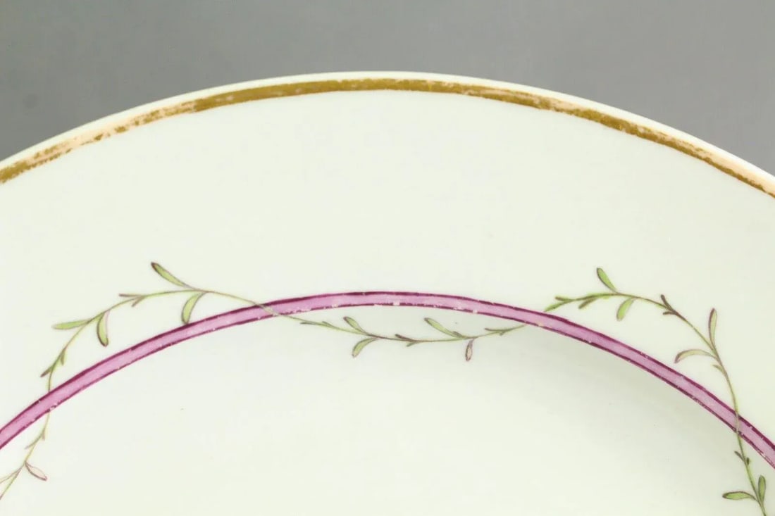 1770-1780 Furstenberg Porcelain Plates, Hercules & Sappho - Set of 2 - 7