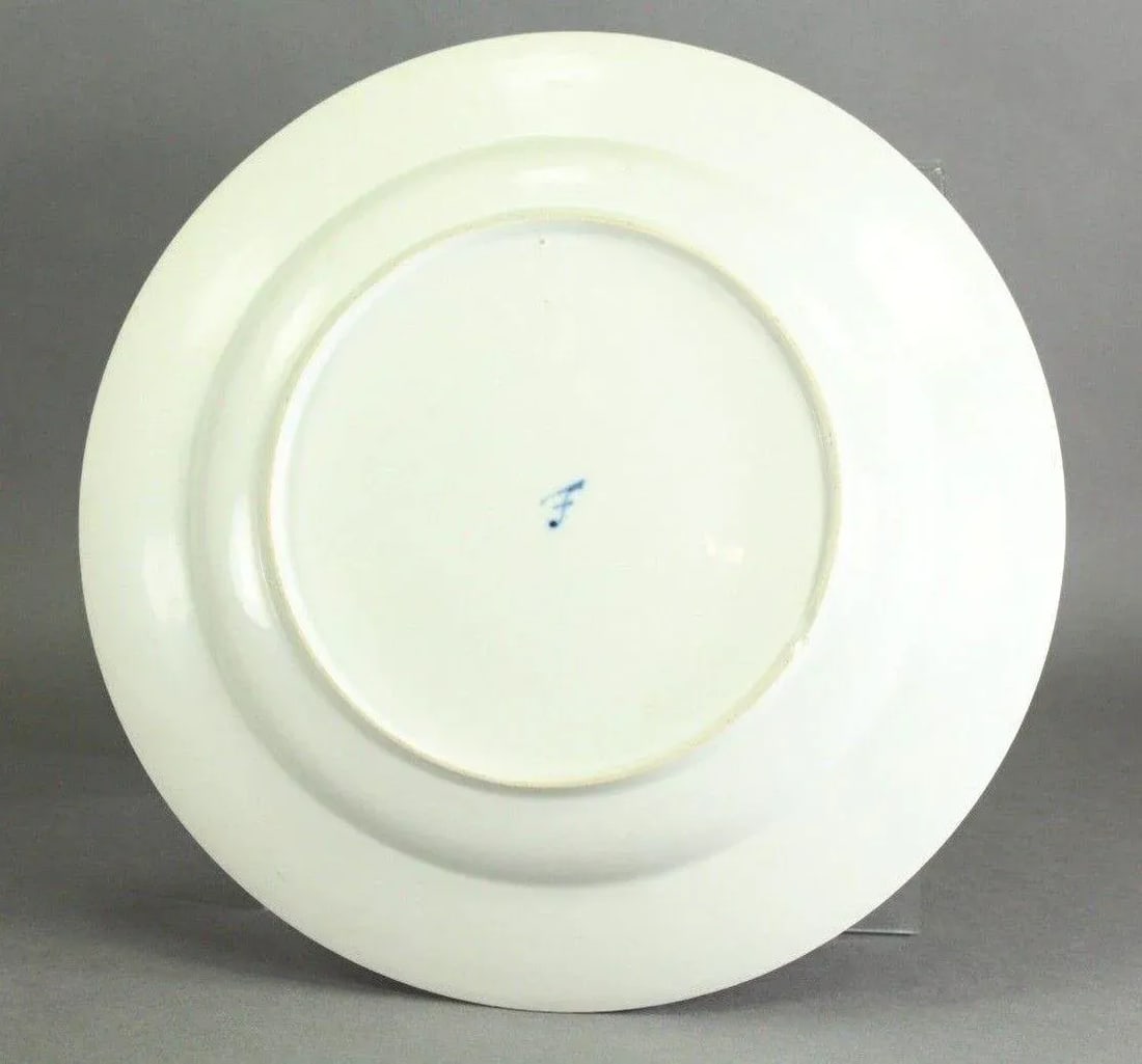 1770-1780 Furstenberg Porcelain Plates, Hercules & Sappho - Set of 2 - 9