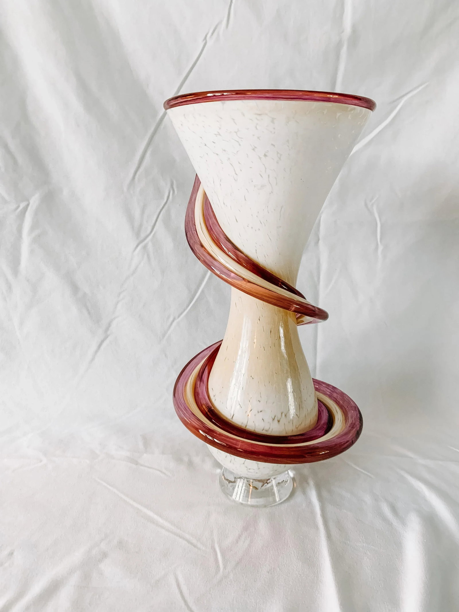 Signed 2012 Chong Postmodern Murano Style Vase - 10