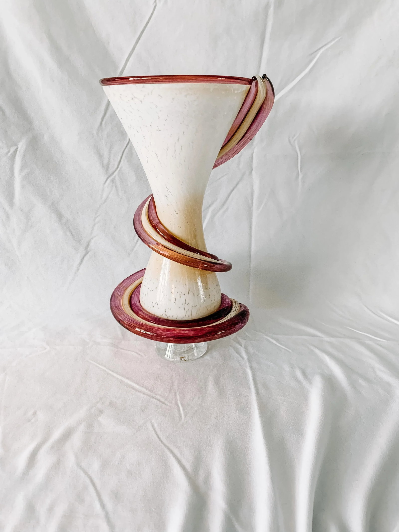 Signed 2012 Chong Postmodern Murano Style Vase - 6