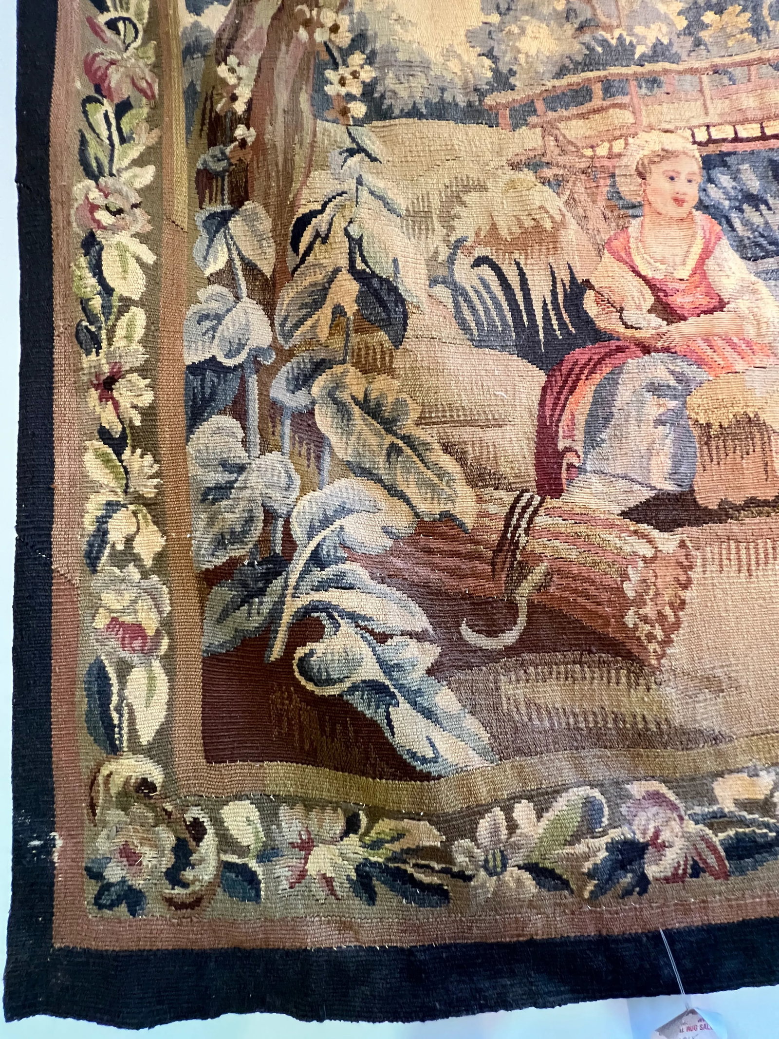 Antique Late 19th Century French Tapestry - 2