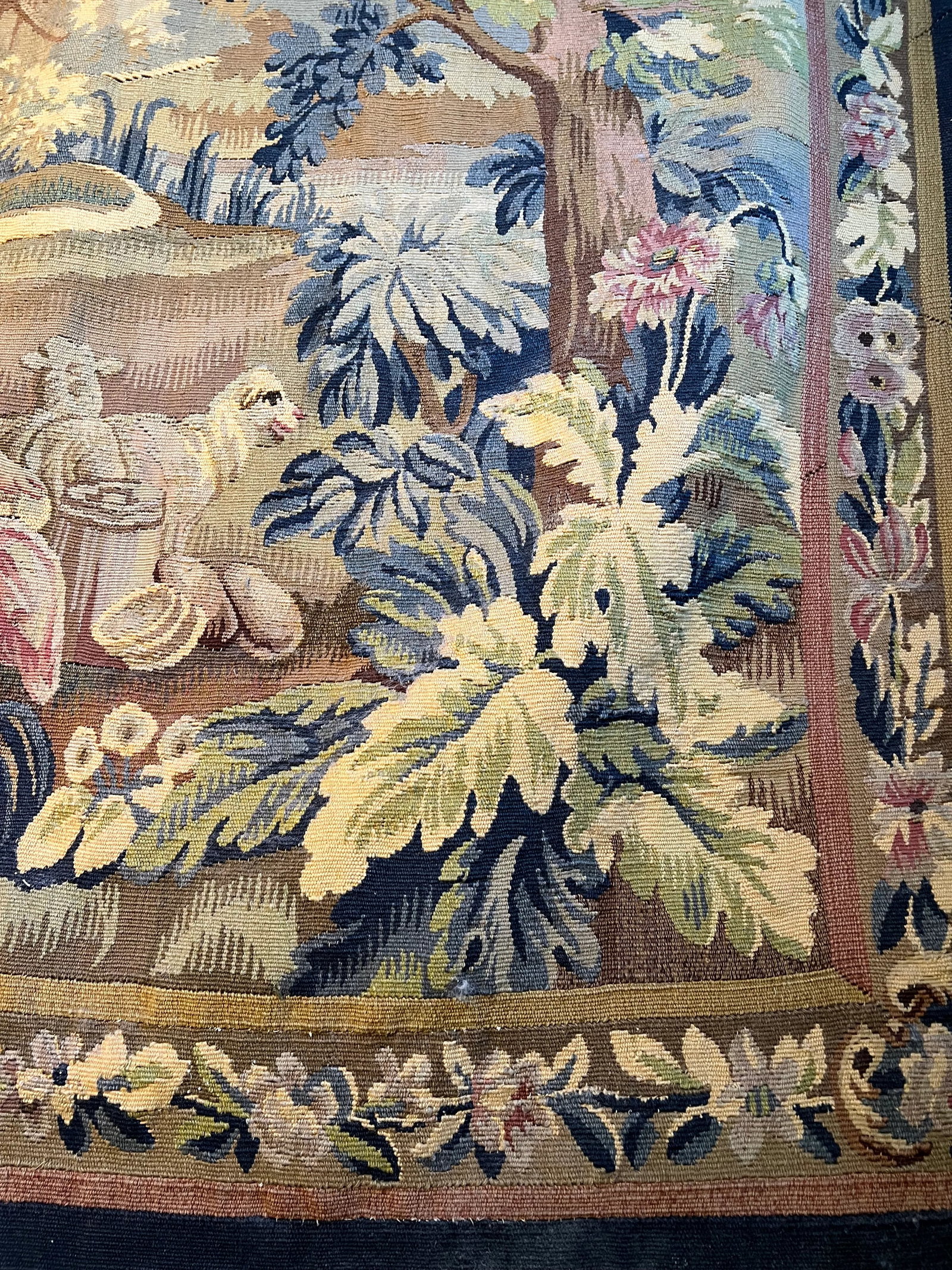Antique Late 19th Century French Tapestry - 3