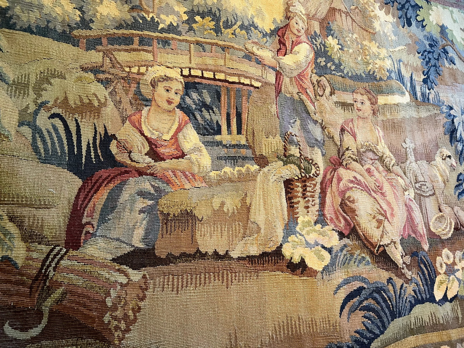 Antique Late 19th Century French Tapestry - 4