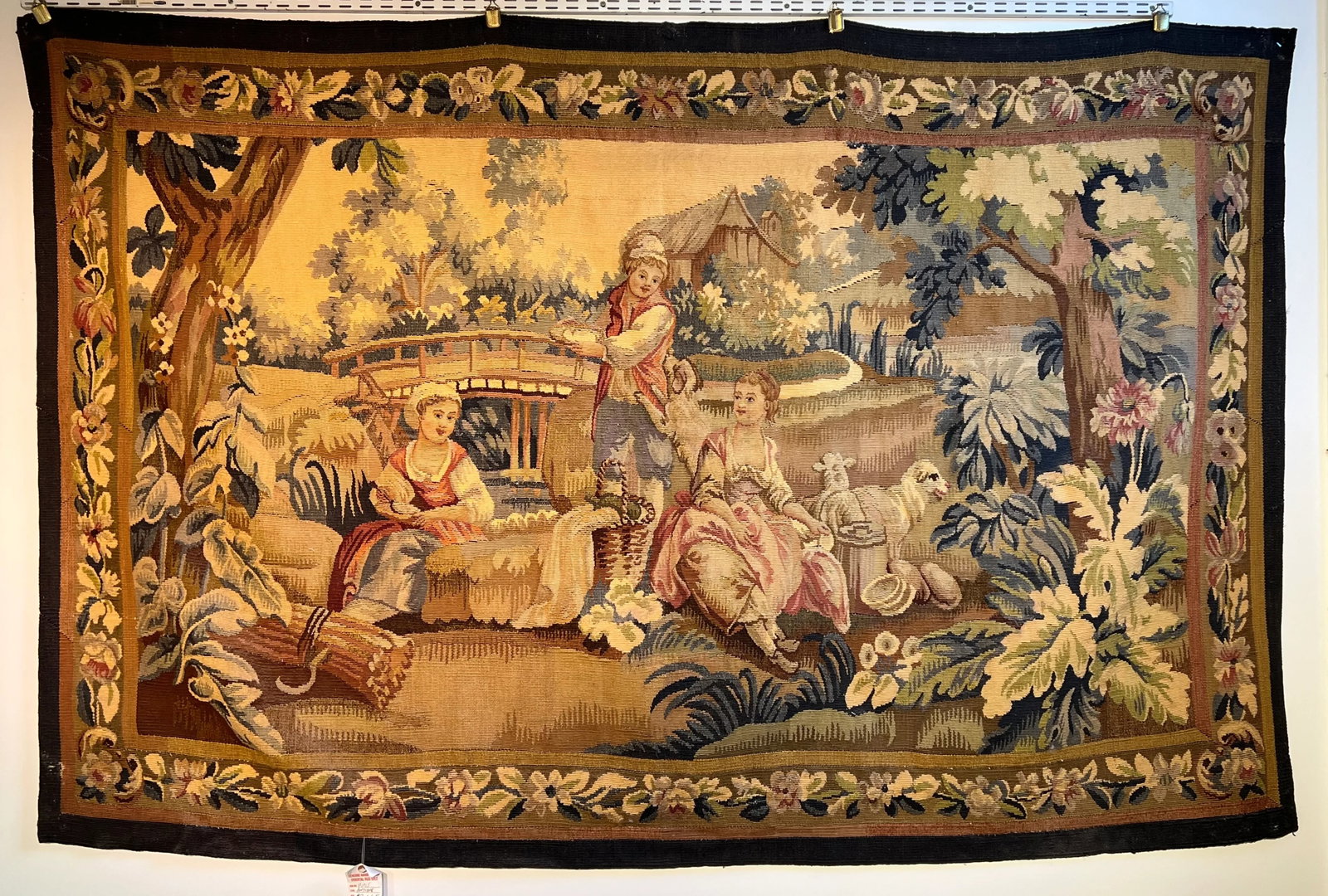 Antique Late 19th Century French Tapestry - 6