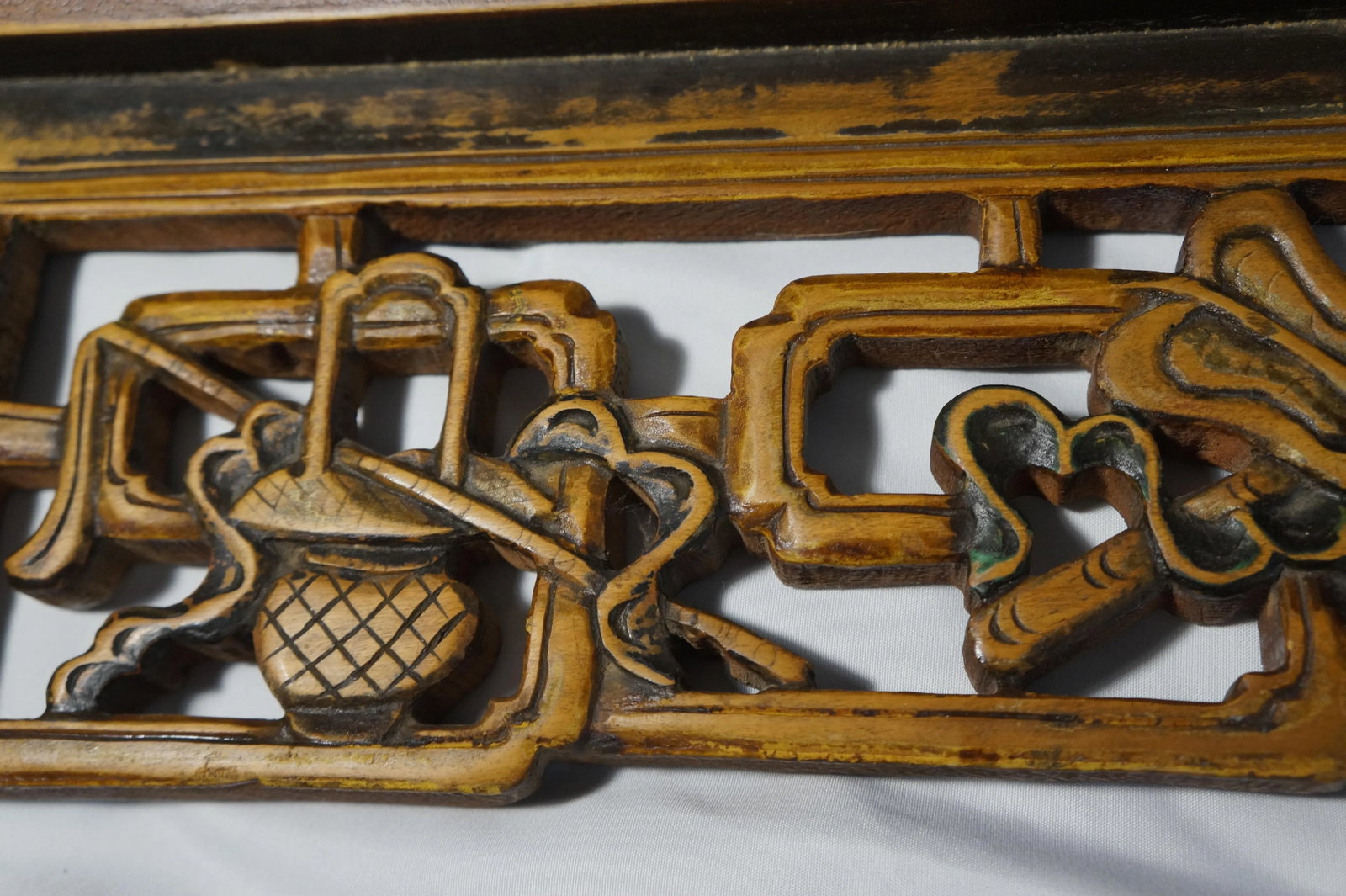Antique Mid 19th Century Chinese Wood Carving in the Theme of the Monkey King Journey to the West - 10