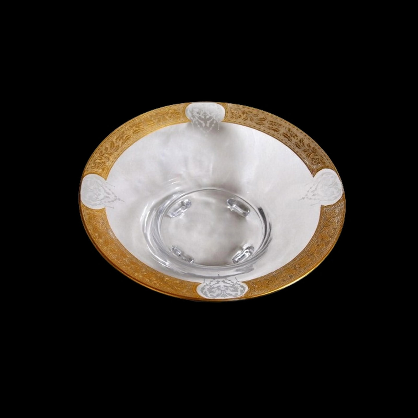 French Japonisme Etched Gilt and Cut Crystal Centerpiece - 7