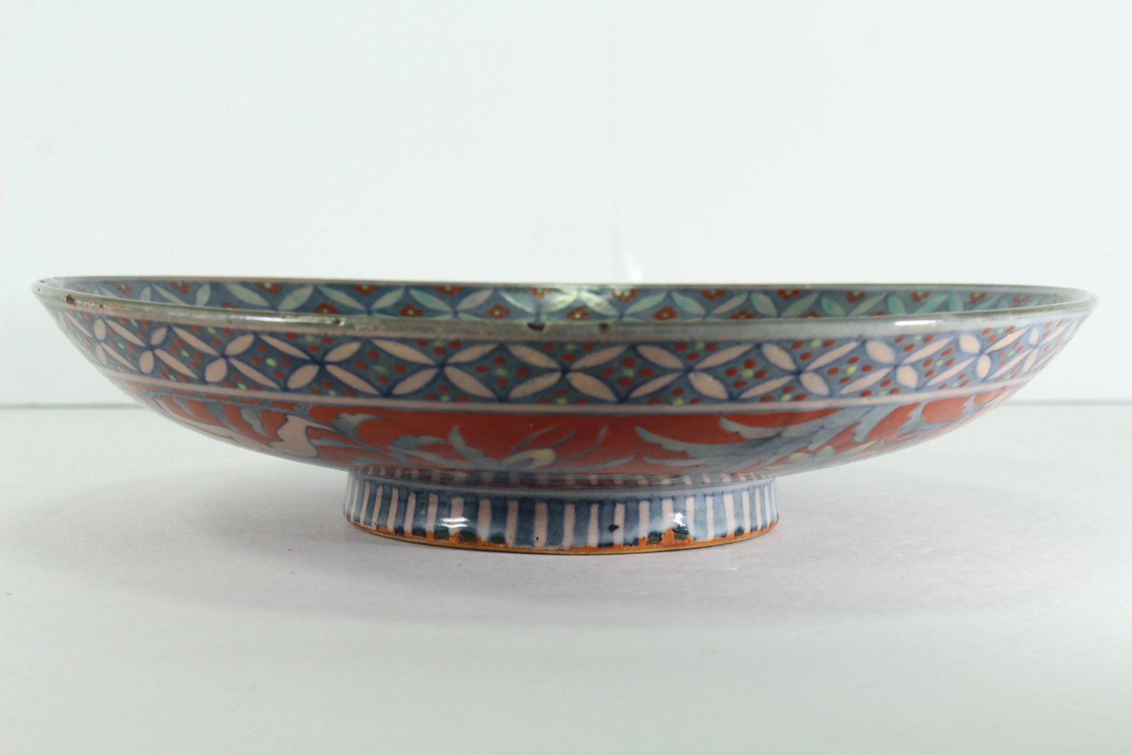 Japanese Meiji (1868-1912) Hand Painted Charger, Signed - 10