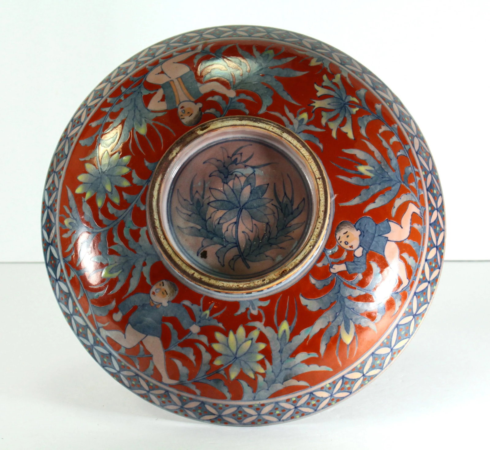 Japanese Meiji (1868-1912) Hand Painted Charger, Signed - 2