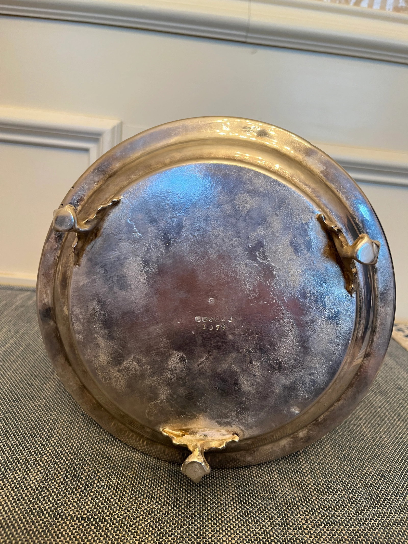1950s Silverplate Biscuit Box - 6