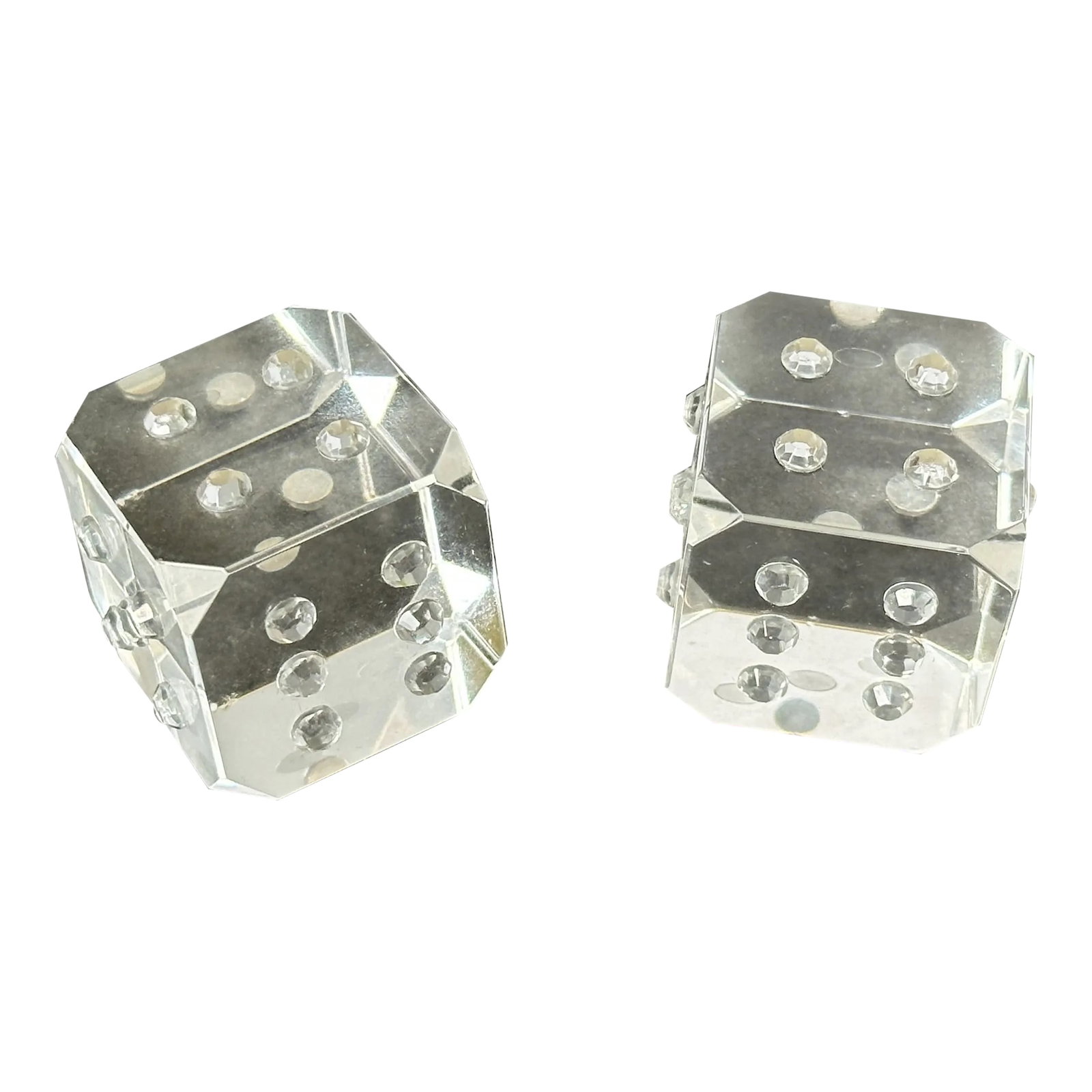 Novelty Glass Dice Set of 2 (1 of 12)