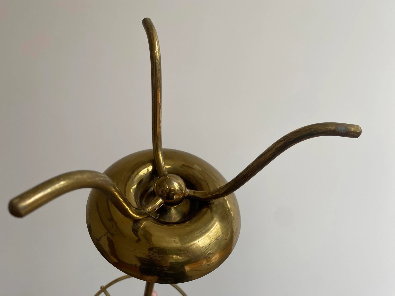 1950s Midcentury Italian Brass Umbrella Stand - 7