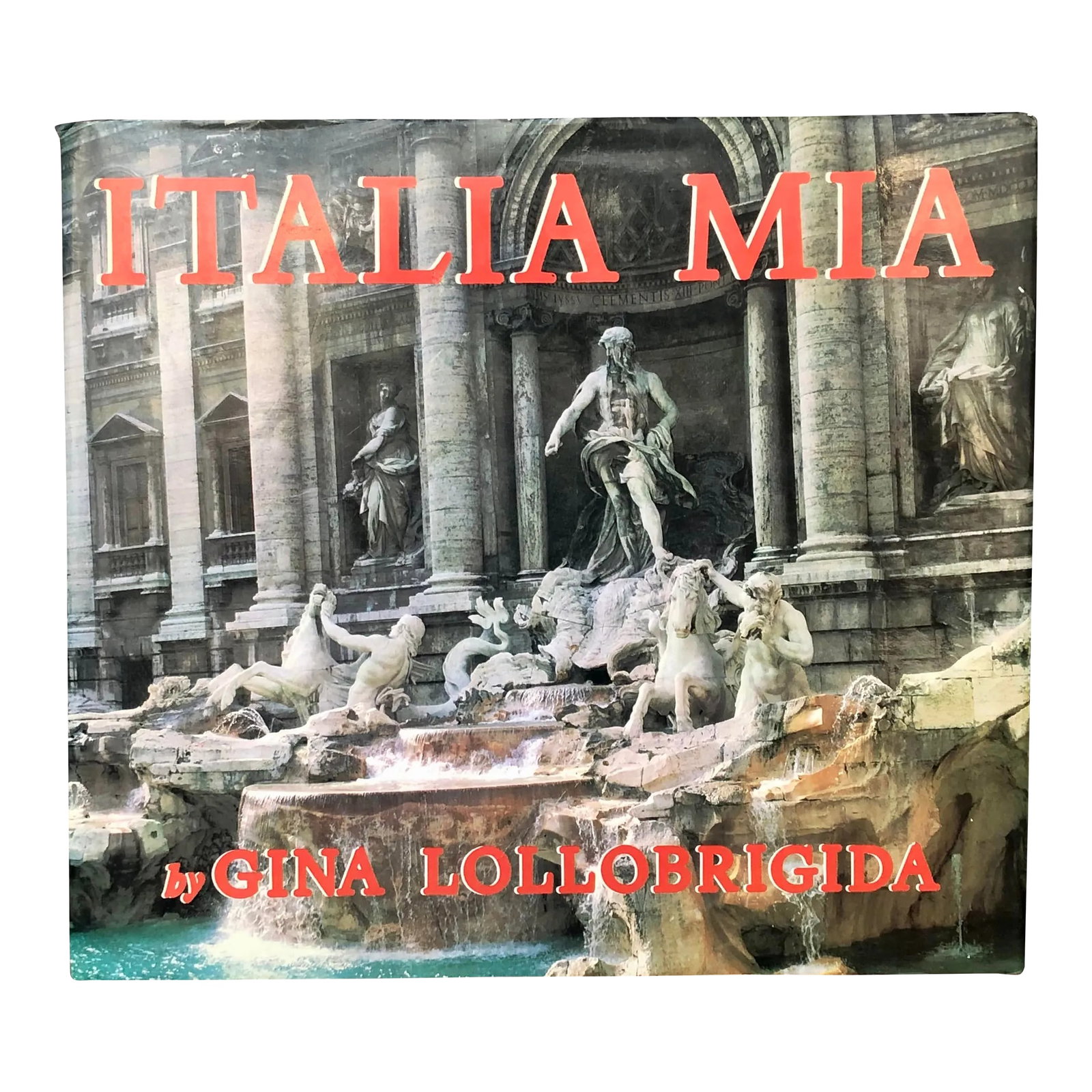 Vintage Photography Coffee Table Book: Movie star, sex symbol, politician, artist, photojournalist, Gina Lollobridiga was a talented multi-faceted woman. Her 1983 photography collection, Italia Mia, provides an overview of her work as a