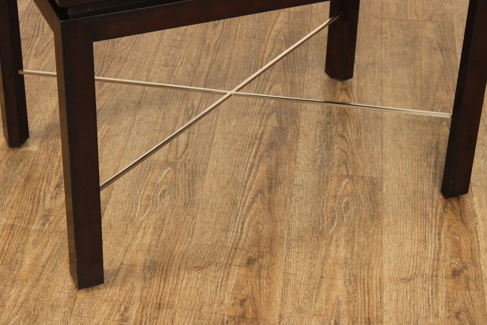 Theodore Alexander Contemporary 'Gold Leaf' One-Drawer Side Table - 8