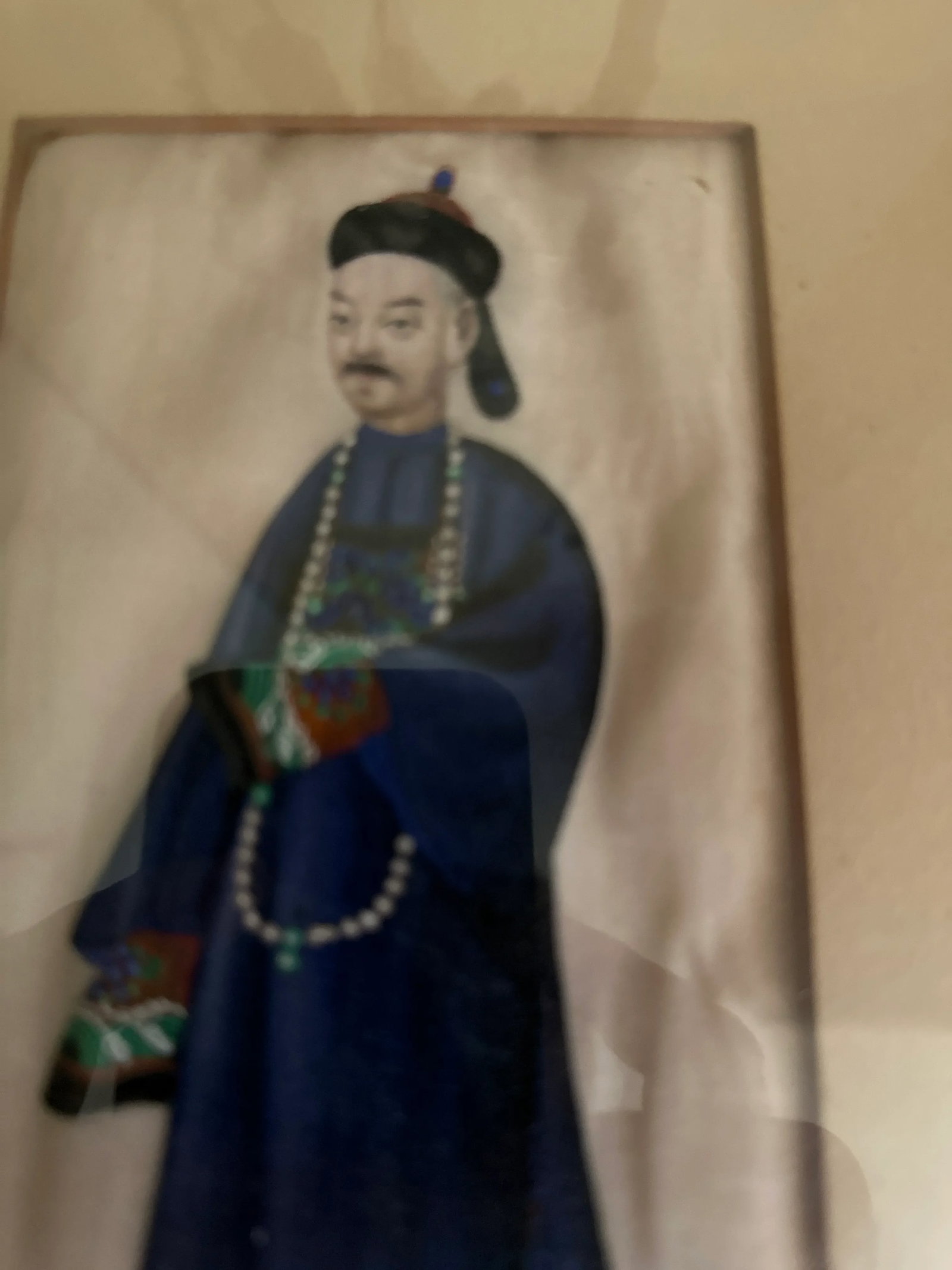 Early 19th Century Chinese Painting of a Nobleman in Period Clothes - 10
