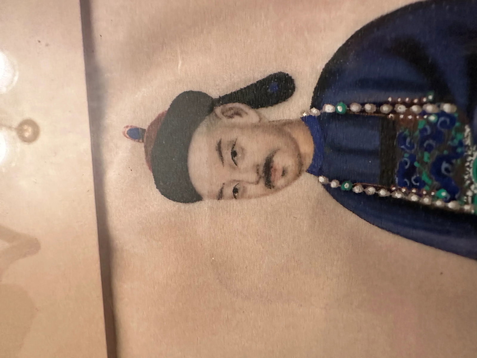 Early 19th Century Chinese Painting of a Nobleman in Period Clothes - 5