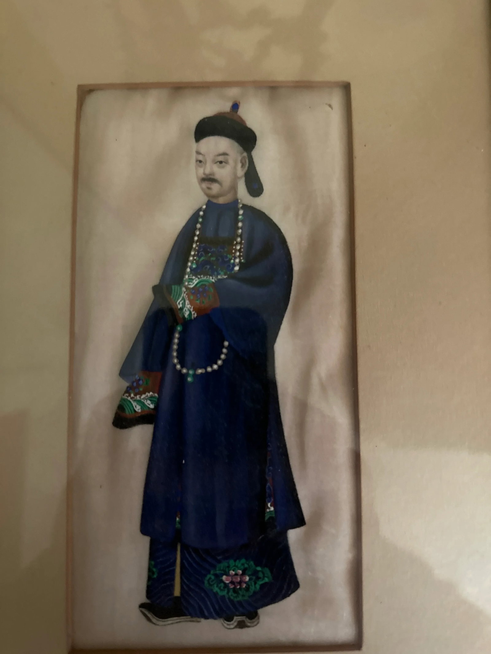 Early 19th Century Chinese Painting of a Nobleman in Period Clothes - 9