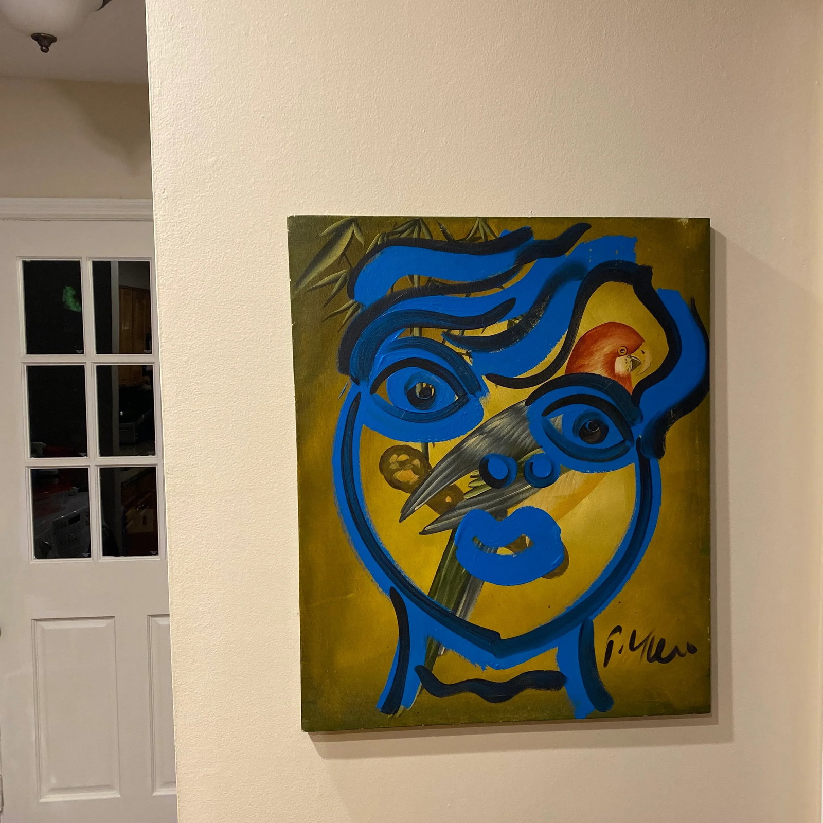 Original Peter Keil Abstract Painting on Canvas - 2
