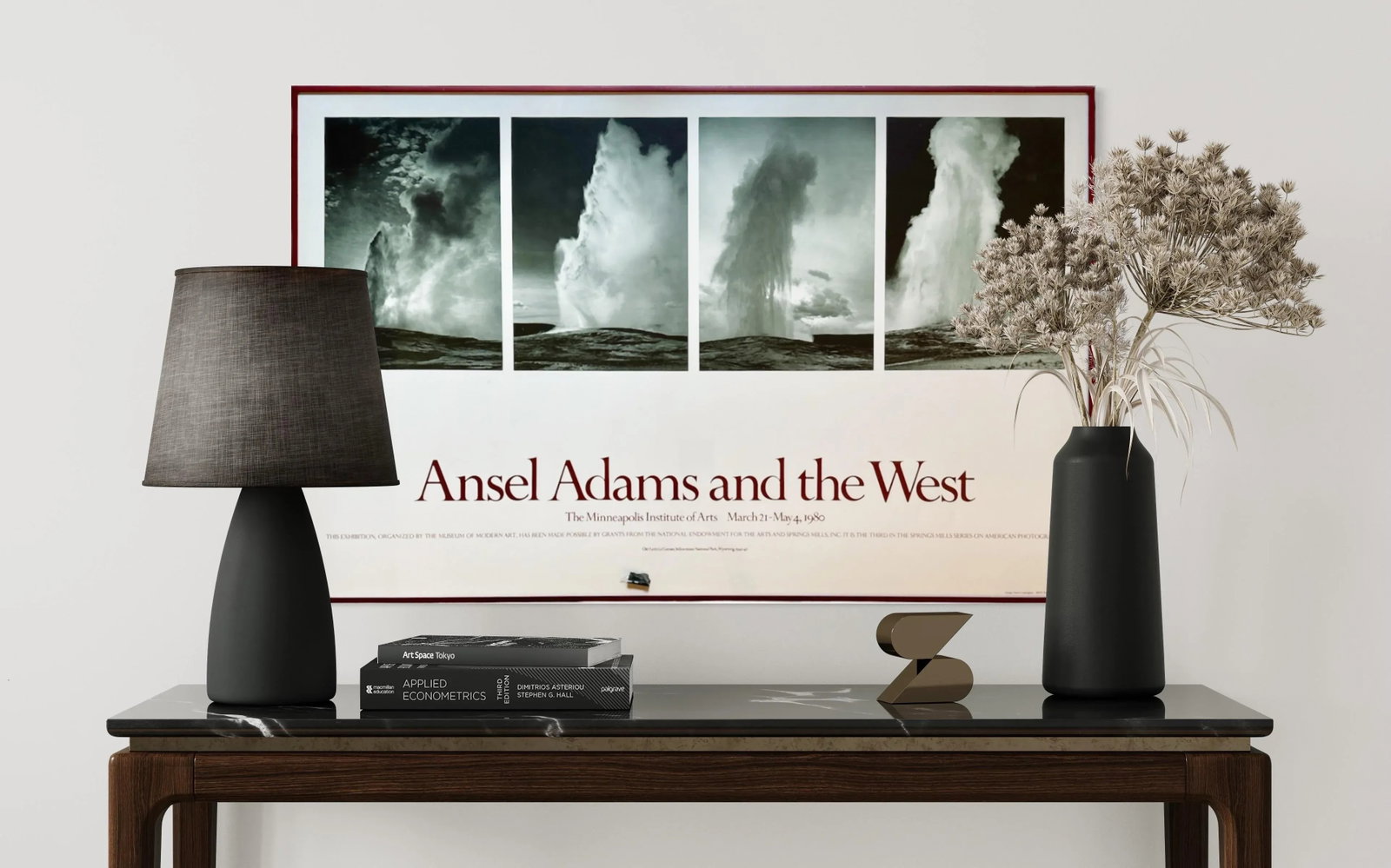 "Ansel Adams and the West" the Museum of Modern Art Framed Poster - 2