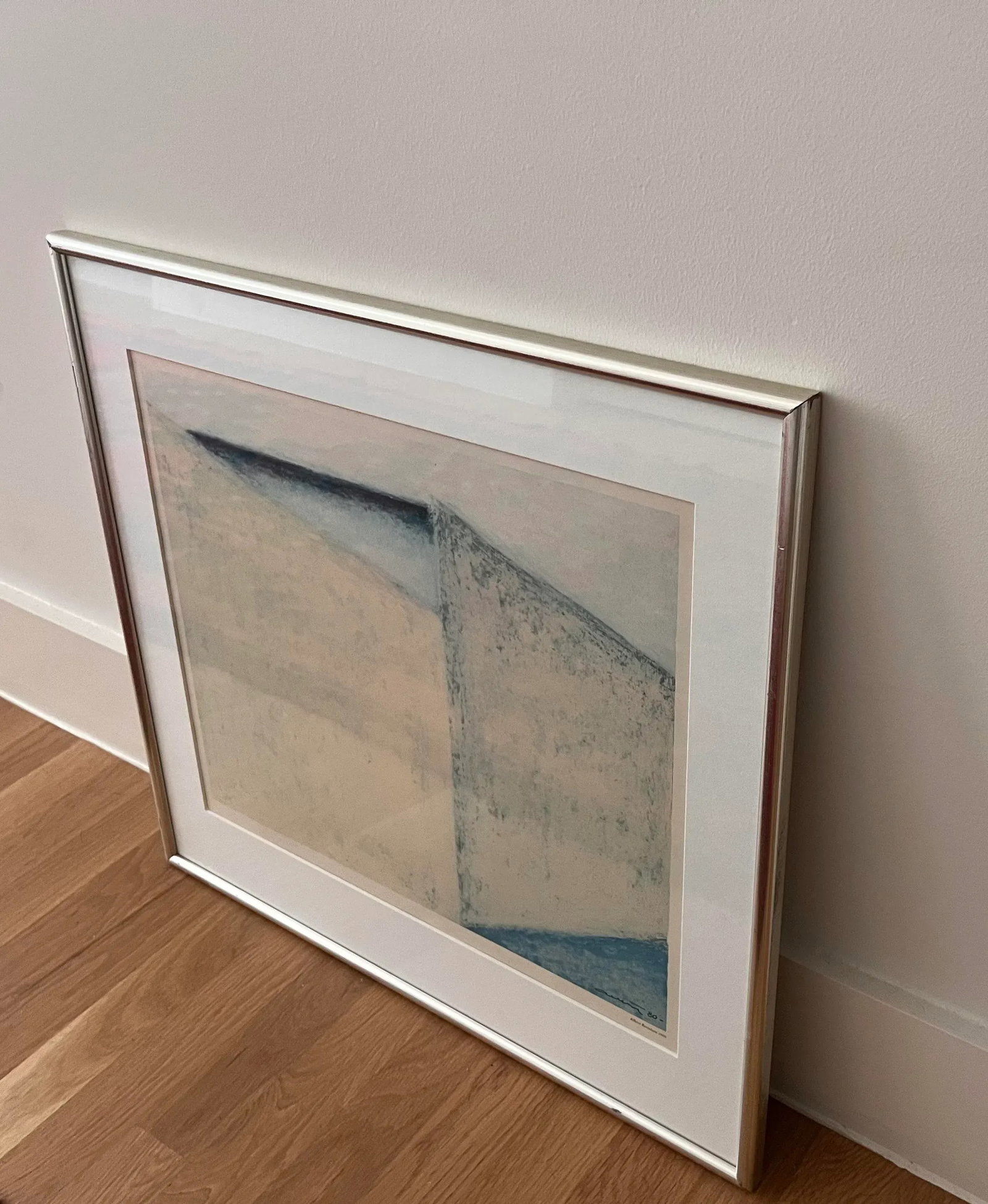 Vintage Framed Print by Danish Artist Albert Bertelsen - #3 - 5