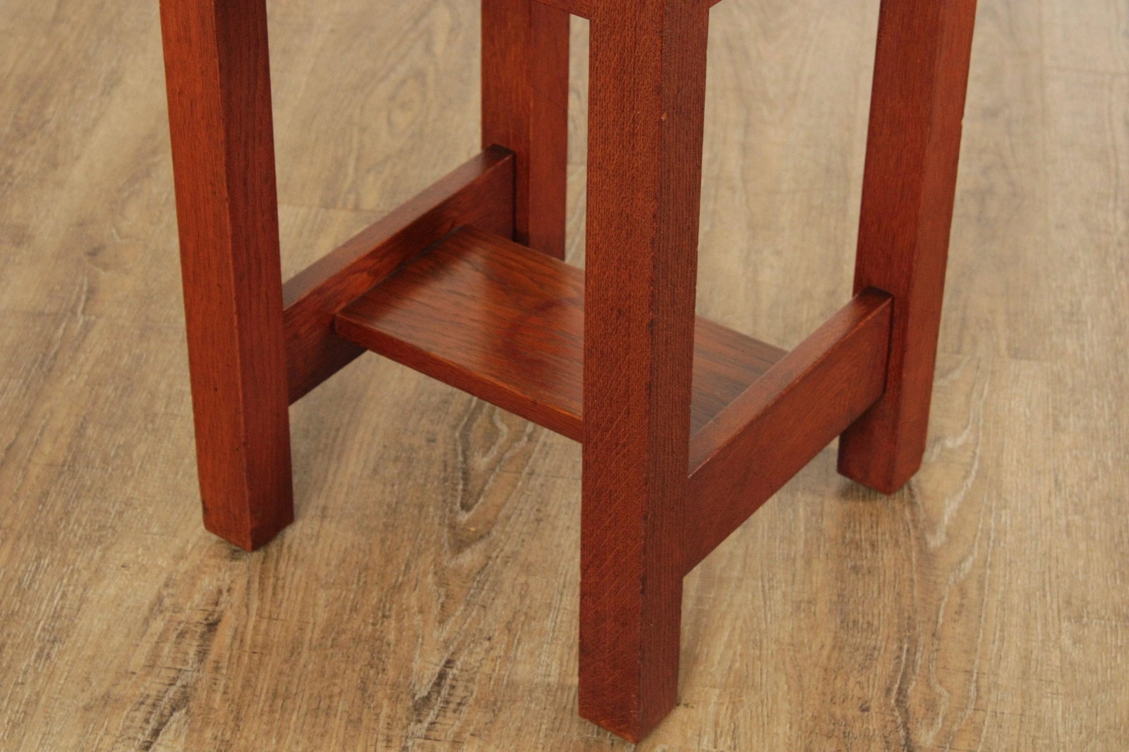 Antique L. & J.G. Stickley Mission Oak Plant Stand - 10