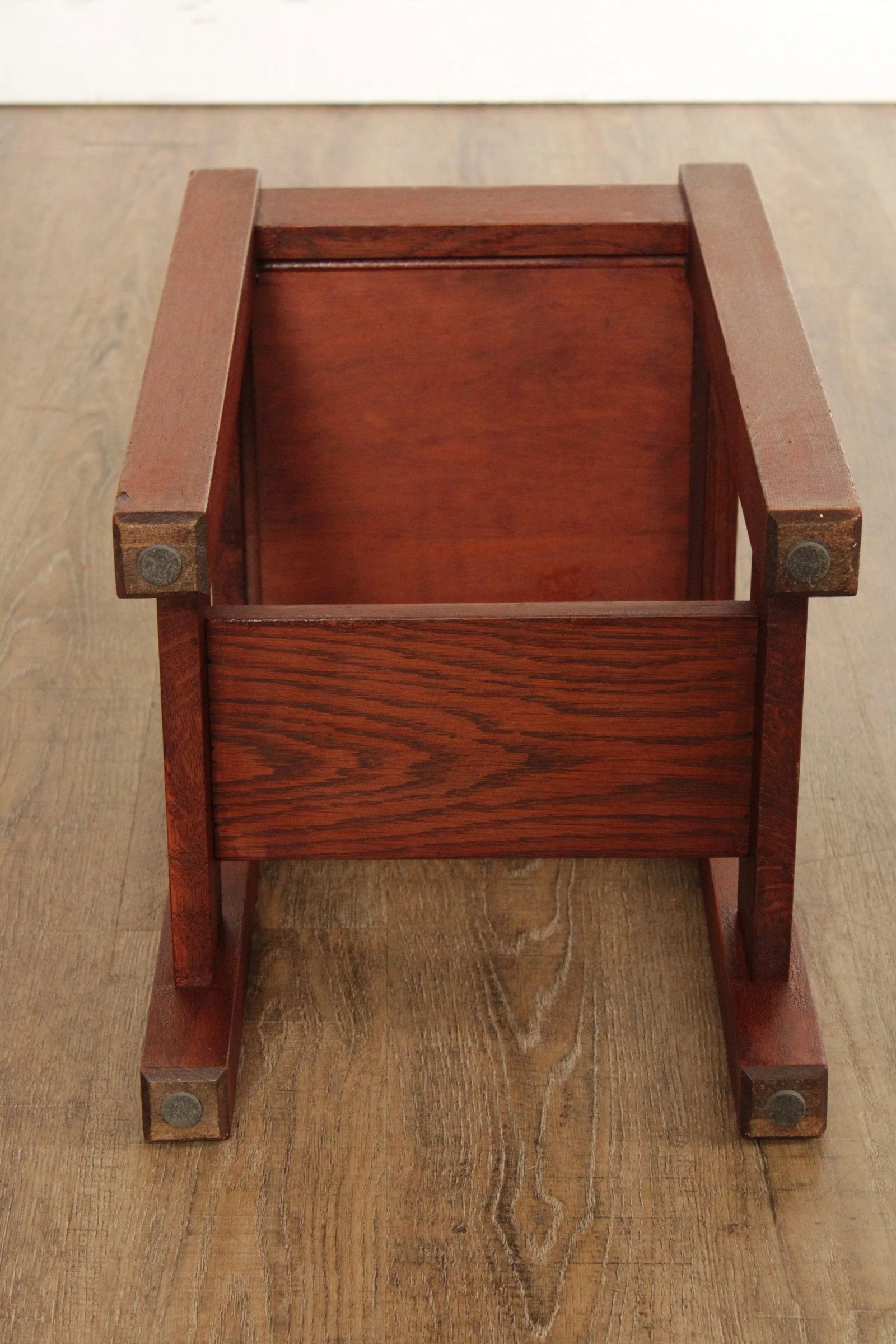 Antique L. & J.G. Stickley Mission Oak Plant Stand - 12