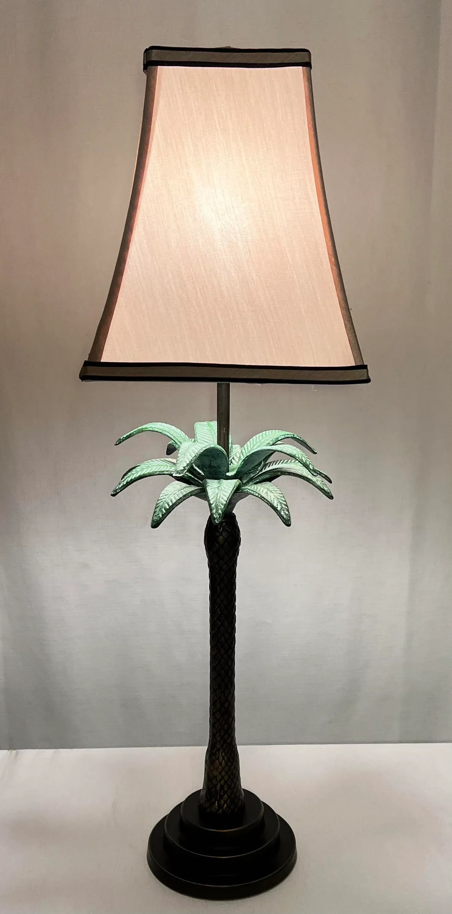 Vintage Palm Beach Regency Palm Tree Table Lamp - 2