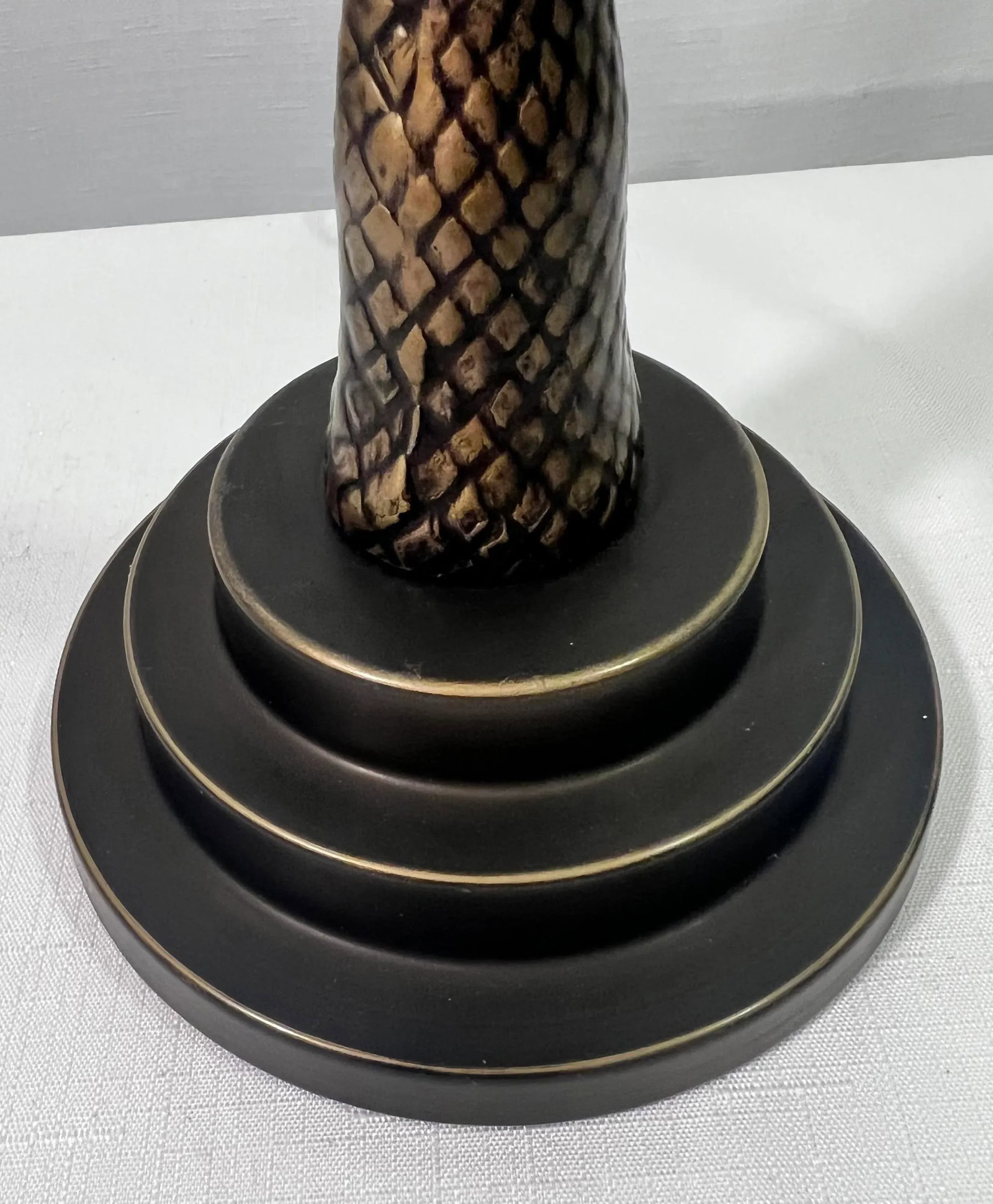 Vintage Palm Beach Regency Palm Tree Table Lamp - 3