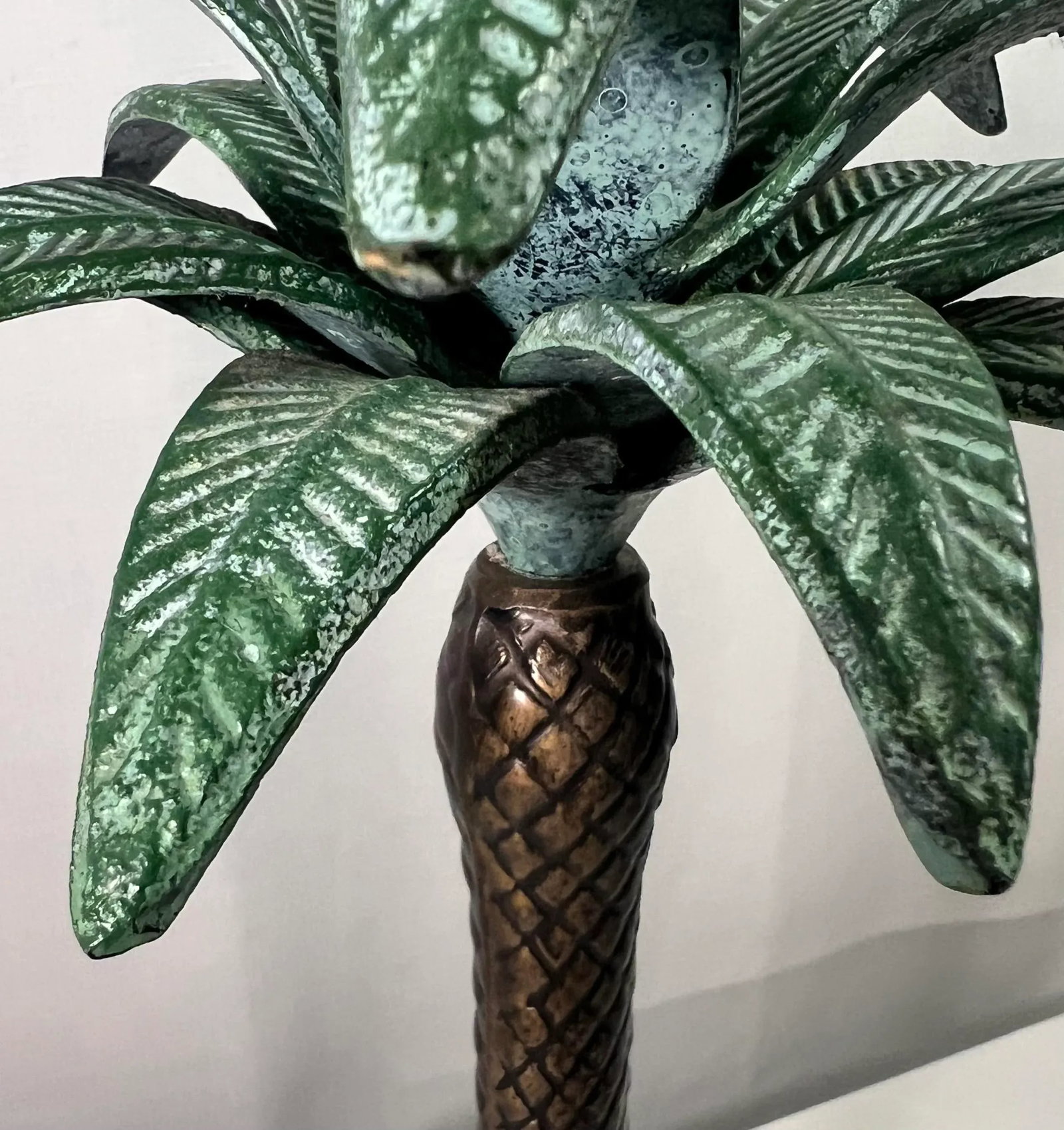 Vintage Palm Beach Regency Palm Tree Table Lamp - 5
